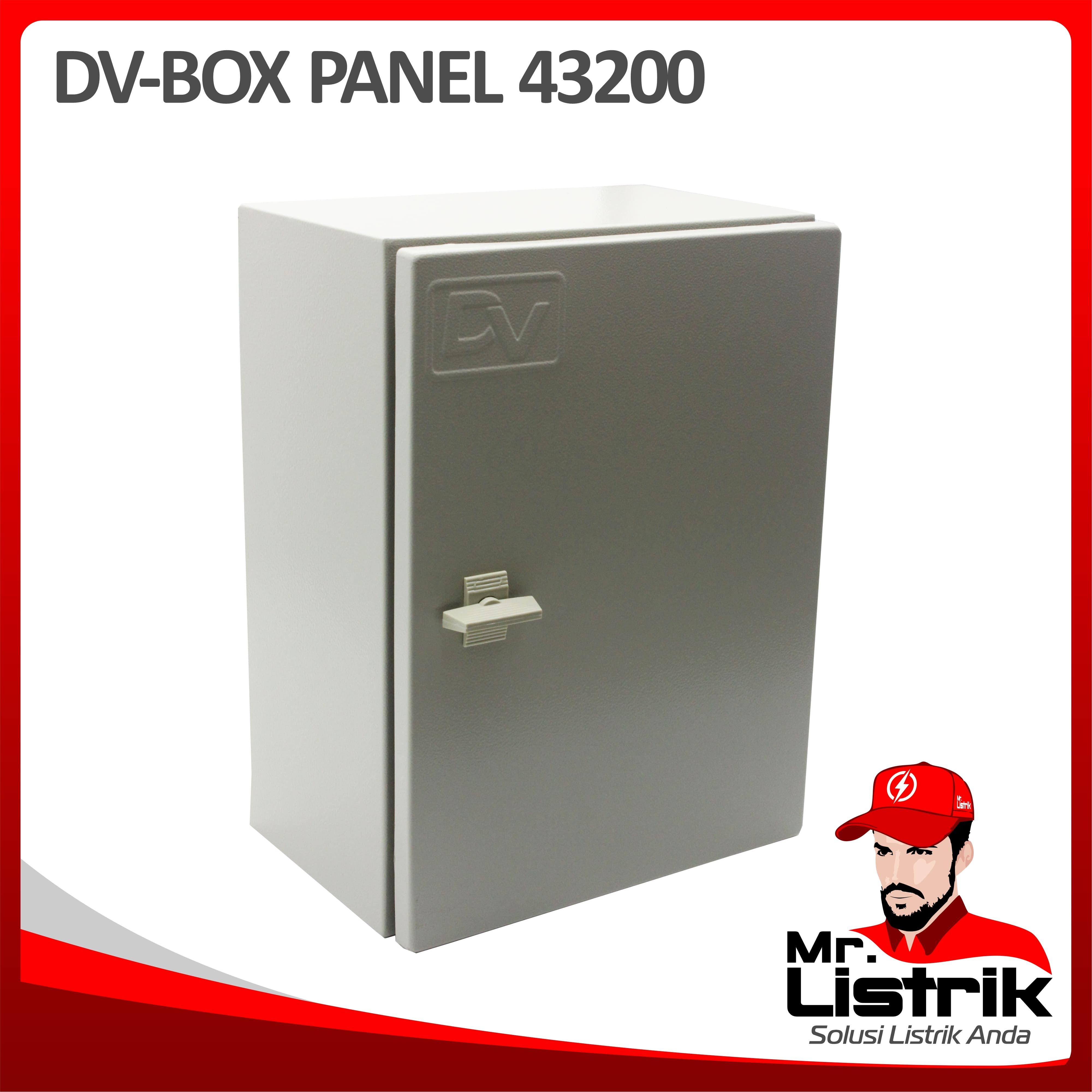 Box Panel Wallmounting IP-65 40x30x20 / DV-43/200