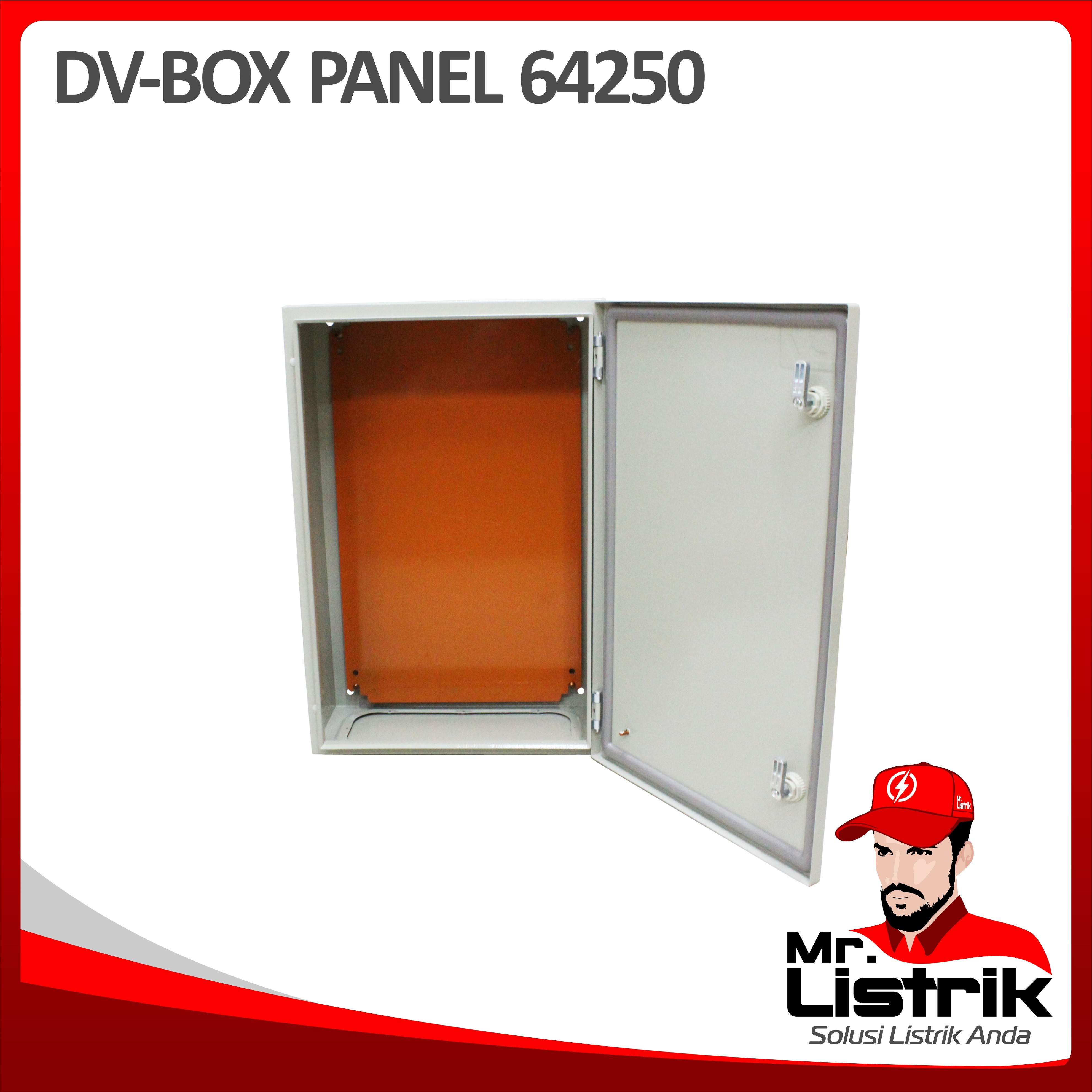Box Panel Wallmounting IP-65 60x40x25 / DV64-250
