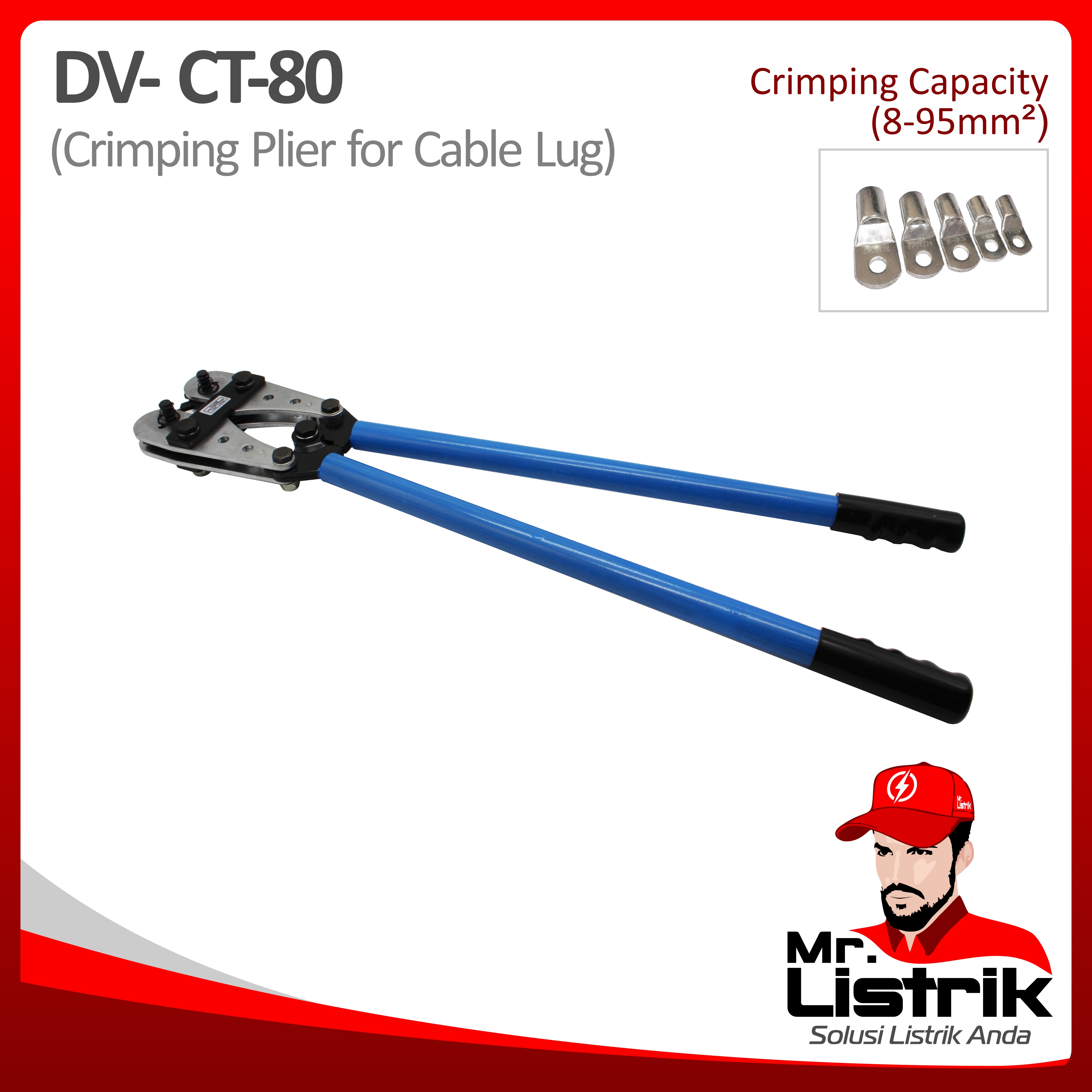 Crimping Tool For Skun 8-95mm DV CT-80