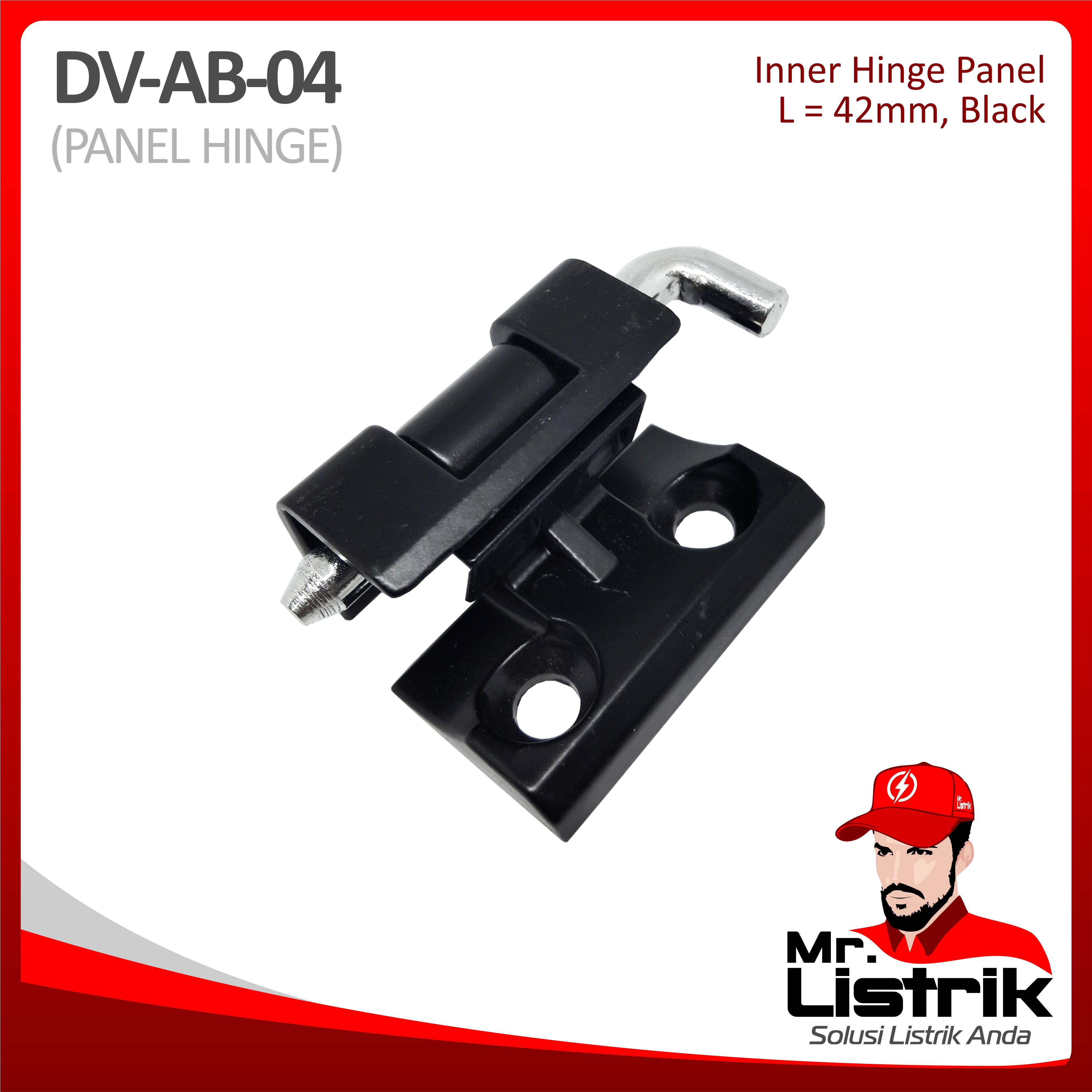 Inner Hinge Panel 42mm Black DV AB-04
