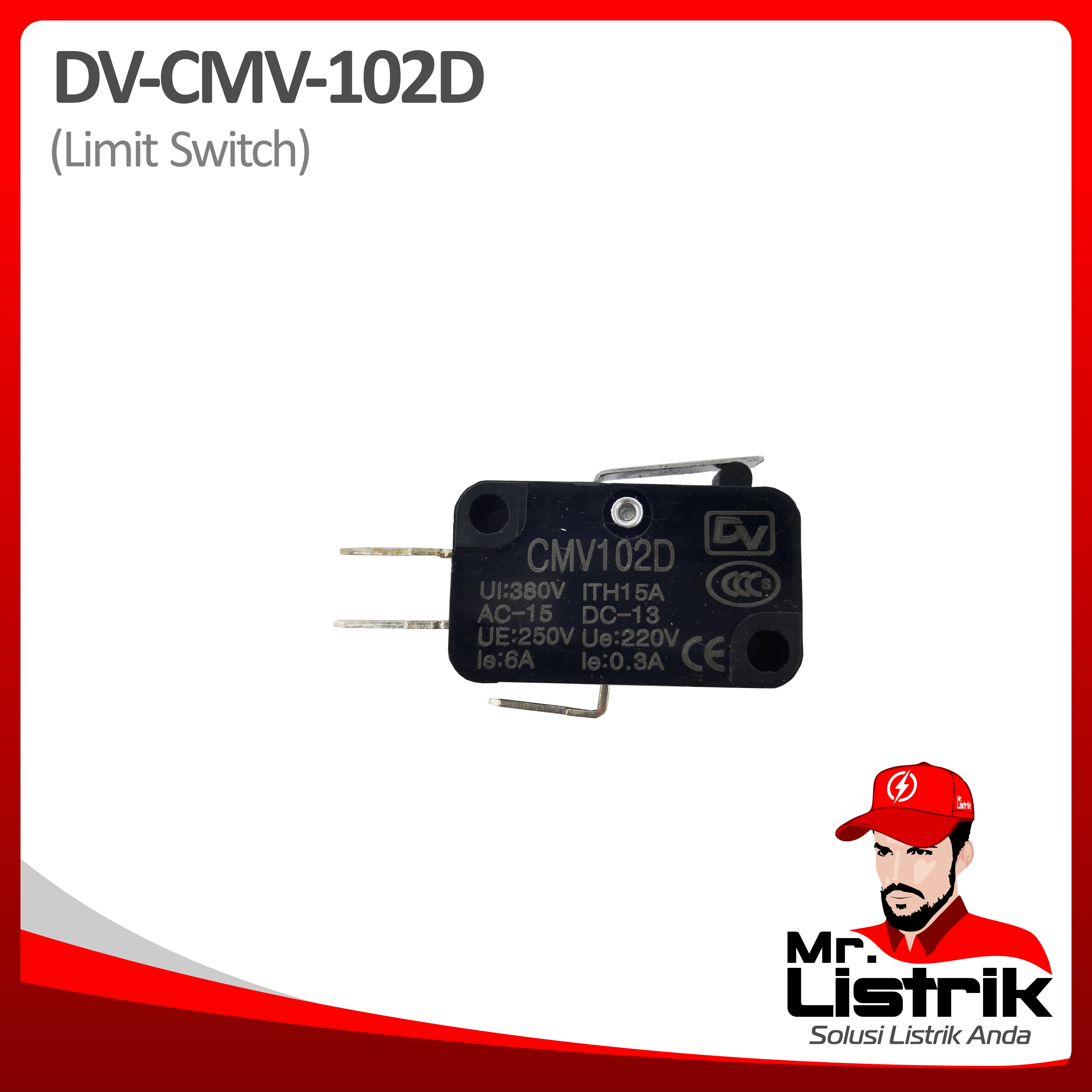Limit Switch DV CMV Micro Switch CMV-102D
