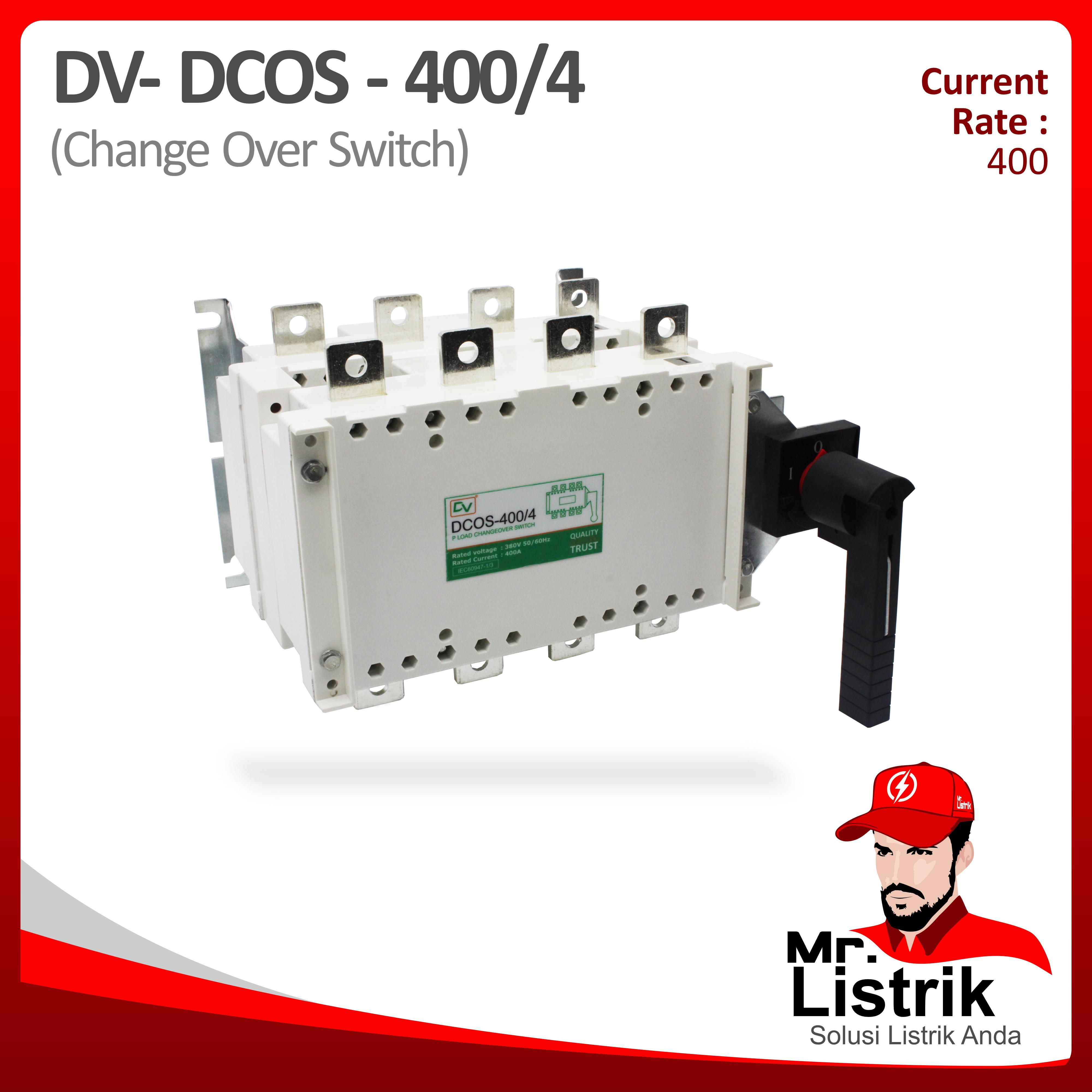 Change Over Switch 4P 400A DV DCOS-400/4