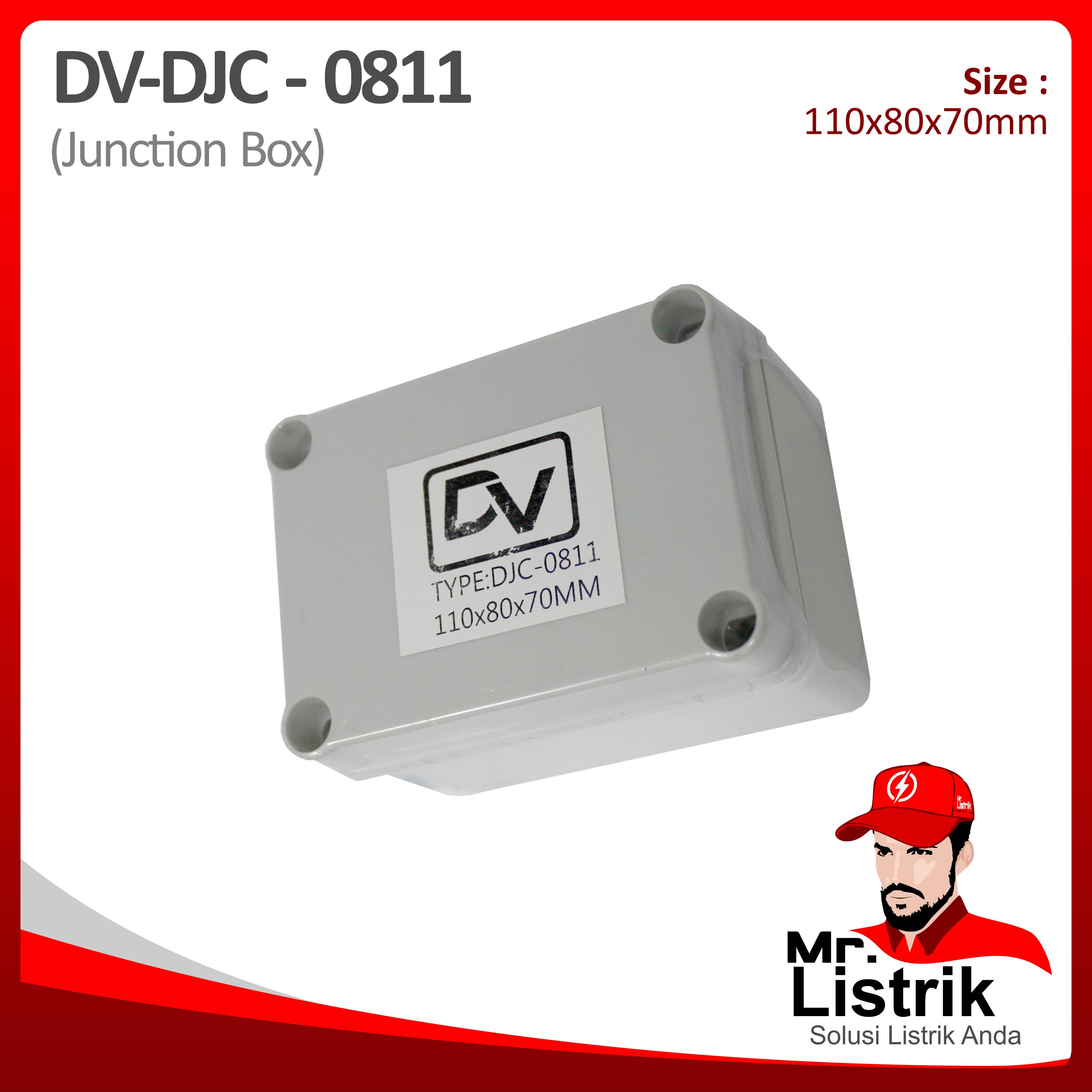 Junction Box 110x80x70 DV DJC-0811