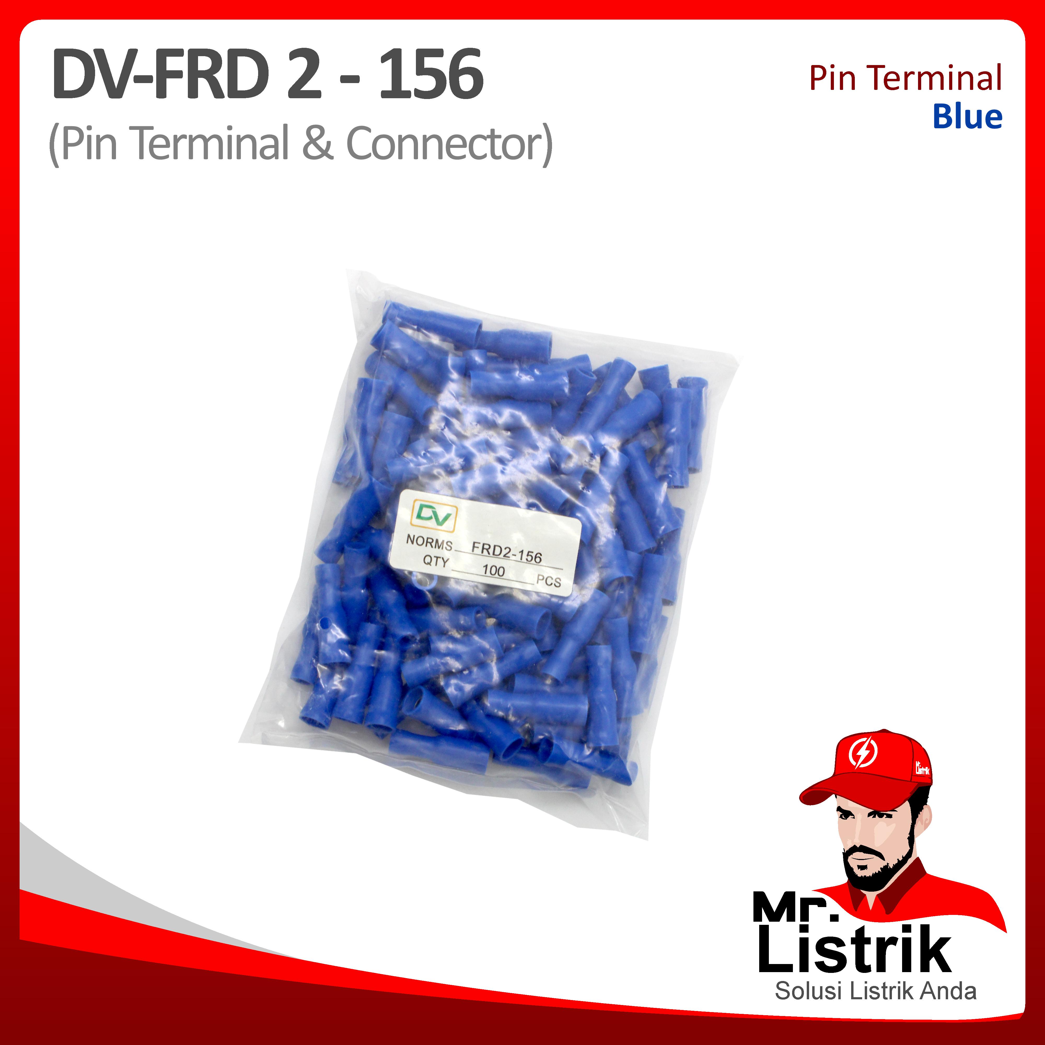Female Fully Vynil Insulated Disconnect 1.5-2.5mm DV FRD2-156