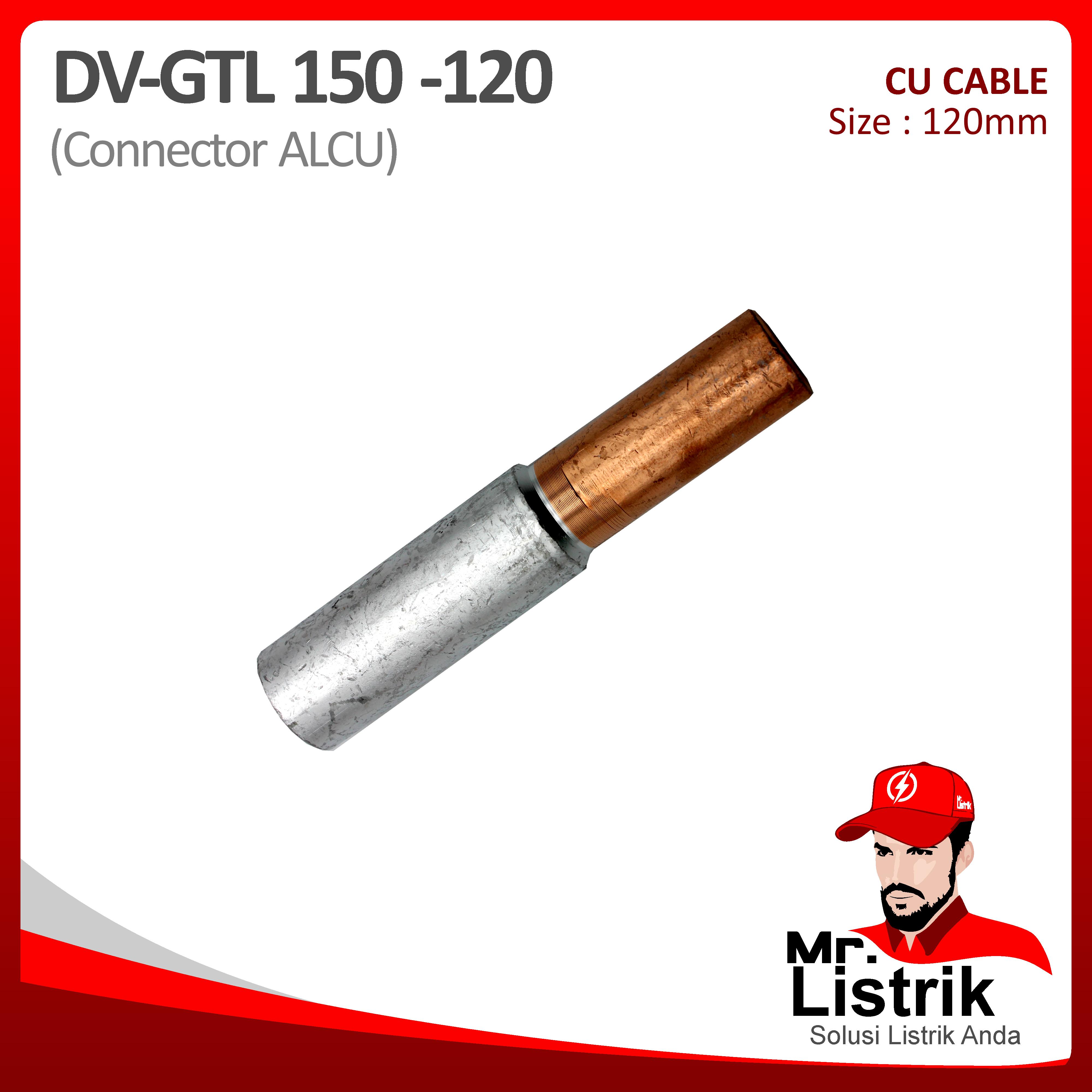 Connector ALCU 150mm DV GTL-150-120