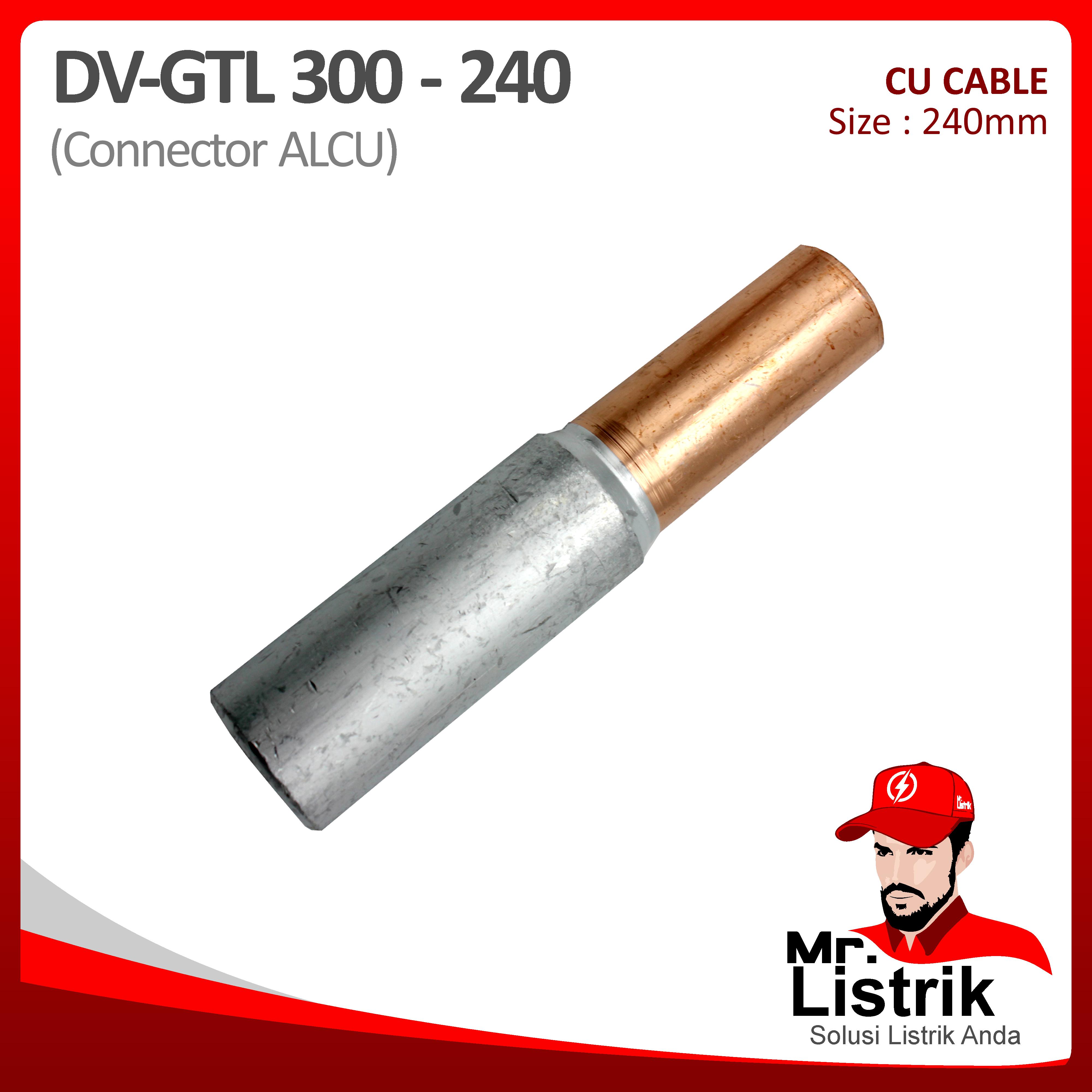 Connector ALCU 300mm DV GTL-300-240