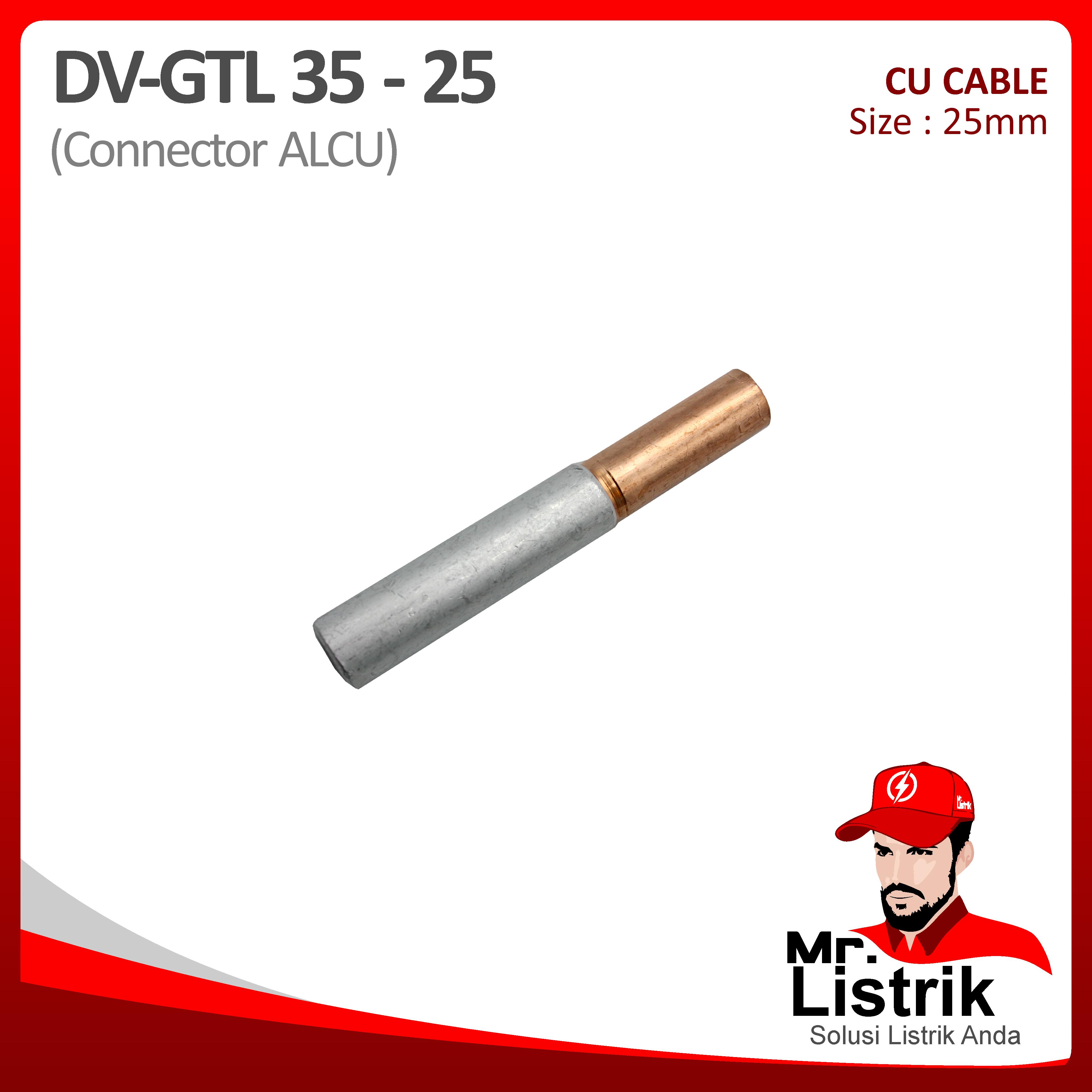 Connector ALCU 35mm DV GTL-35-25