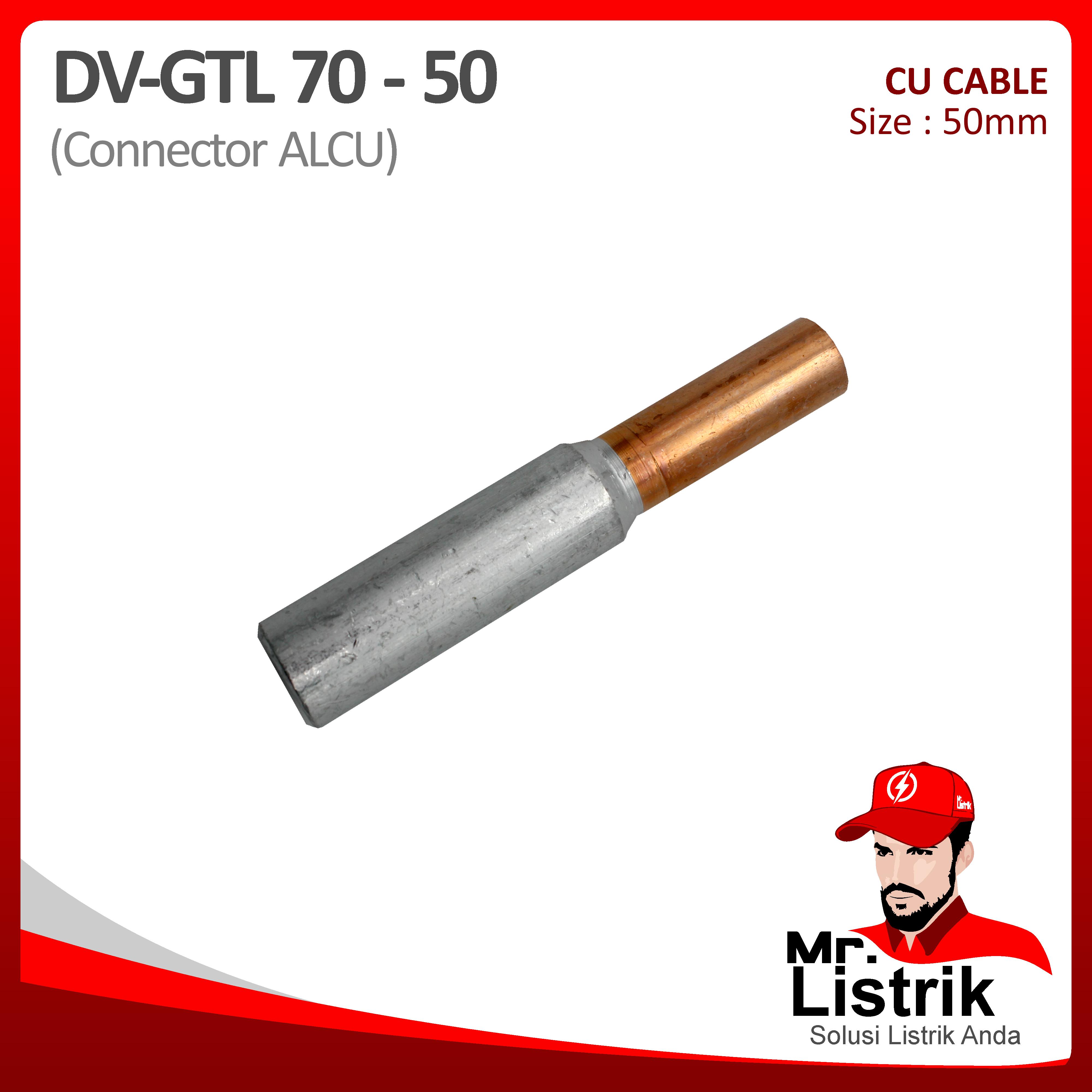 Connector ALCU 70mm DV GTL-70-50