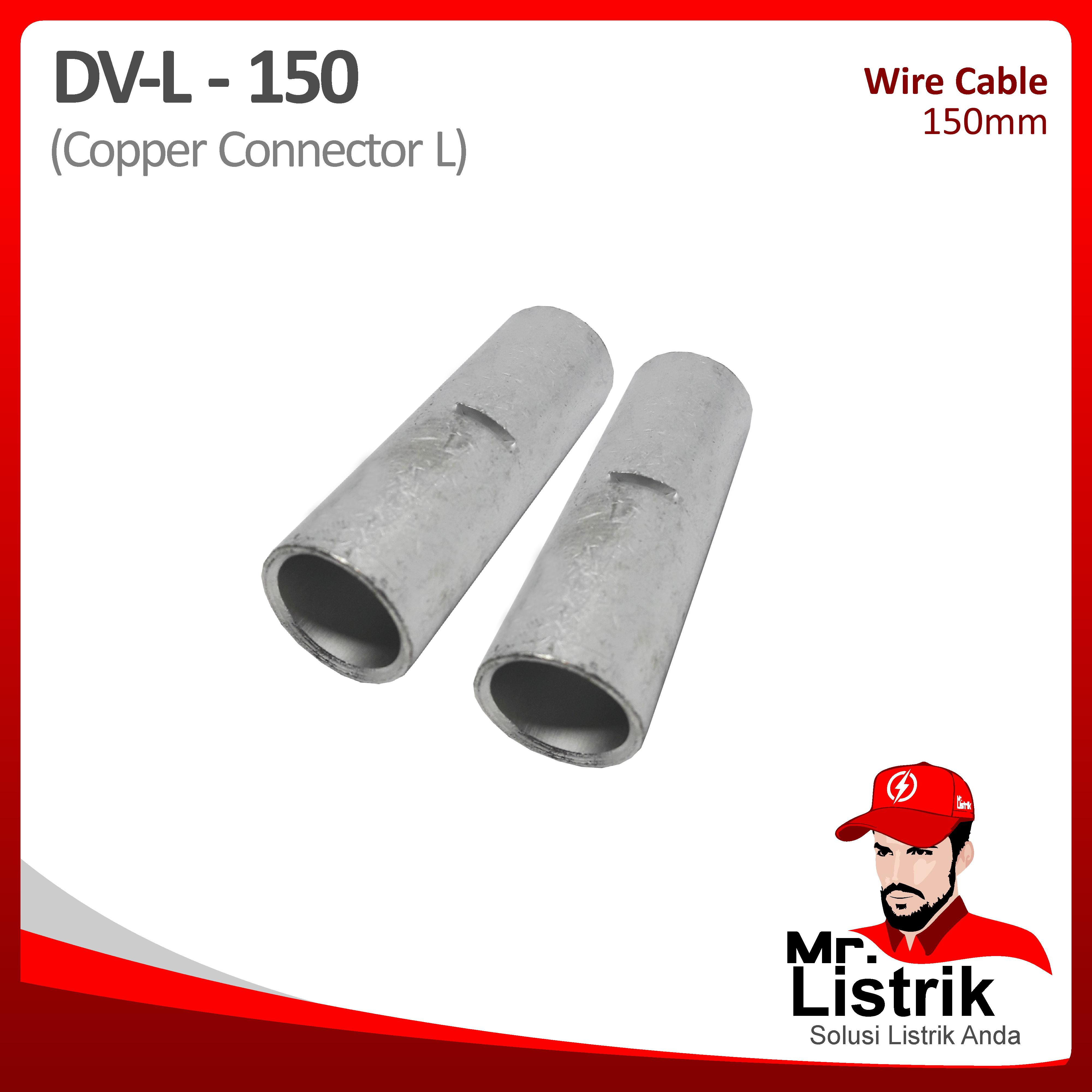 Copper Connector-L 150mm DV L-150