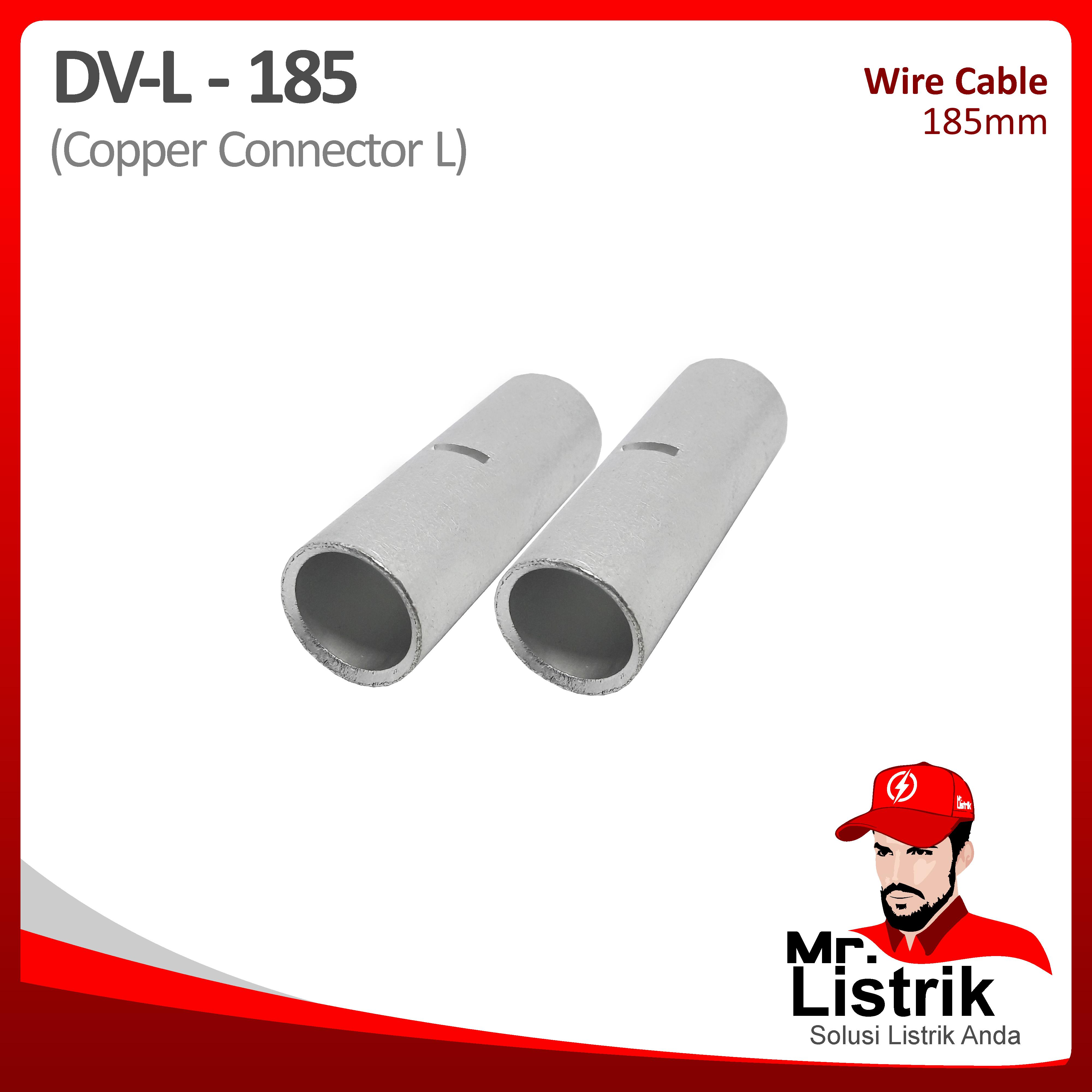 Copper Connector-L 185mm DV L-185
