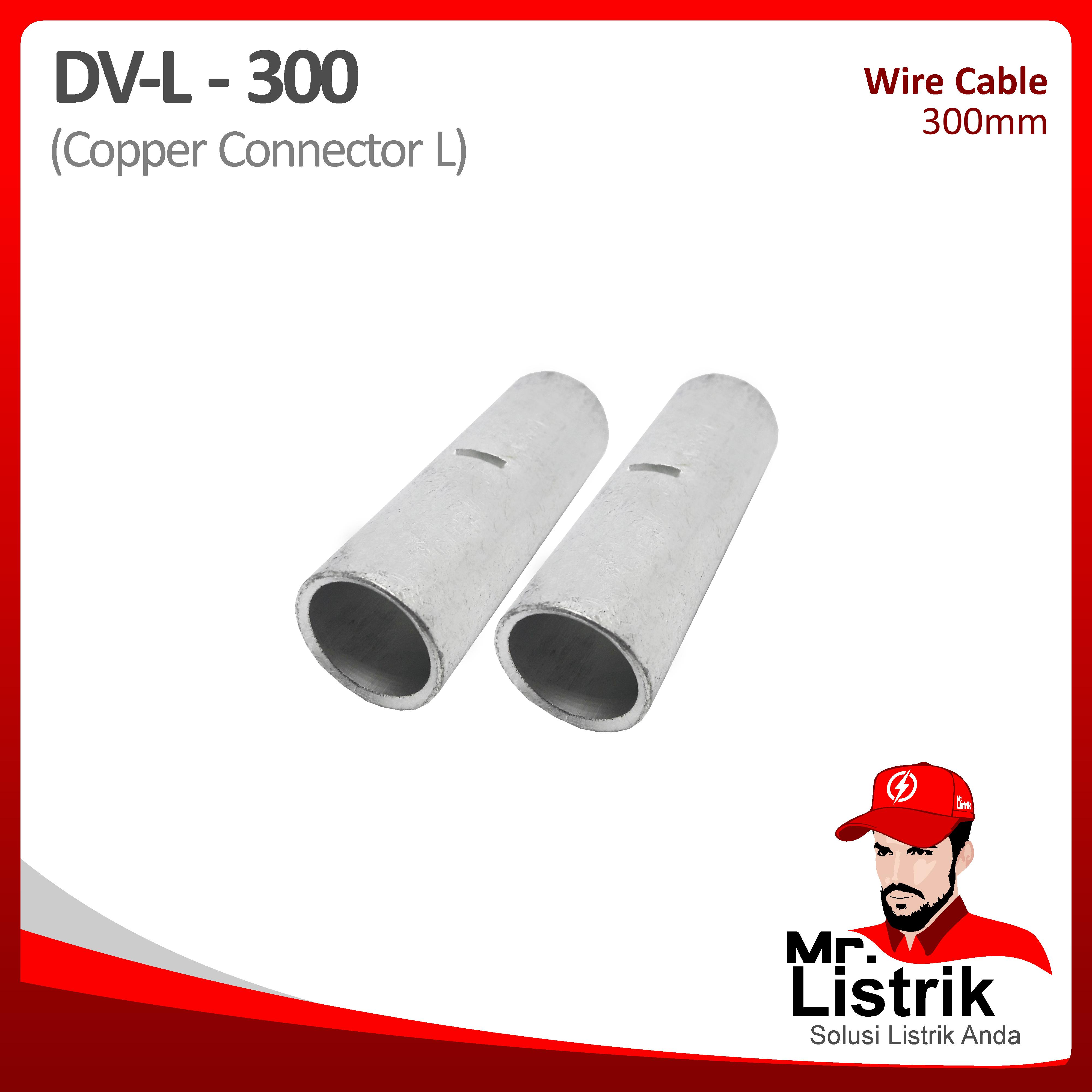 Copper Connector-L 300mm DV L-300