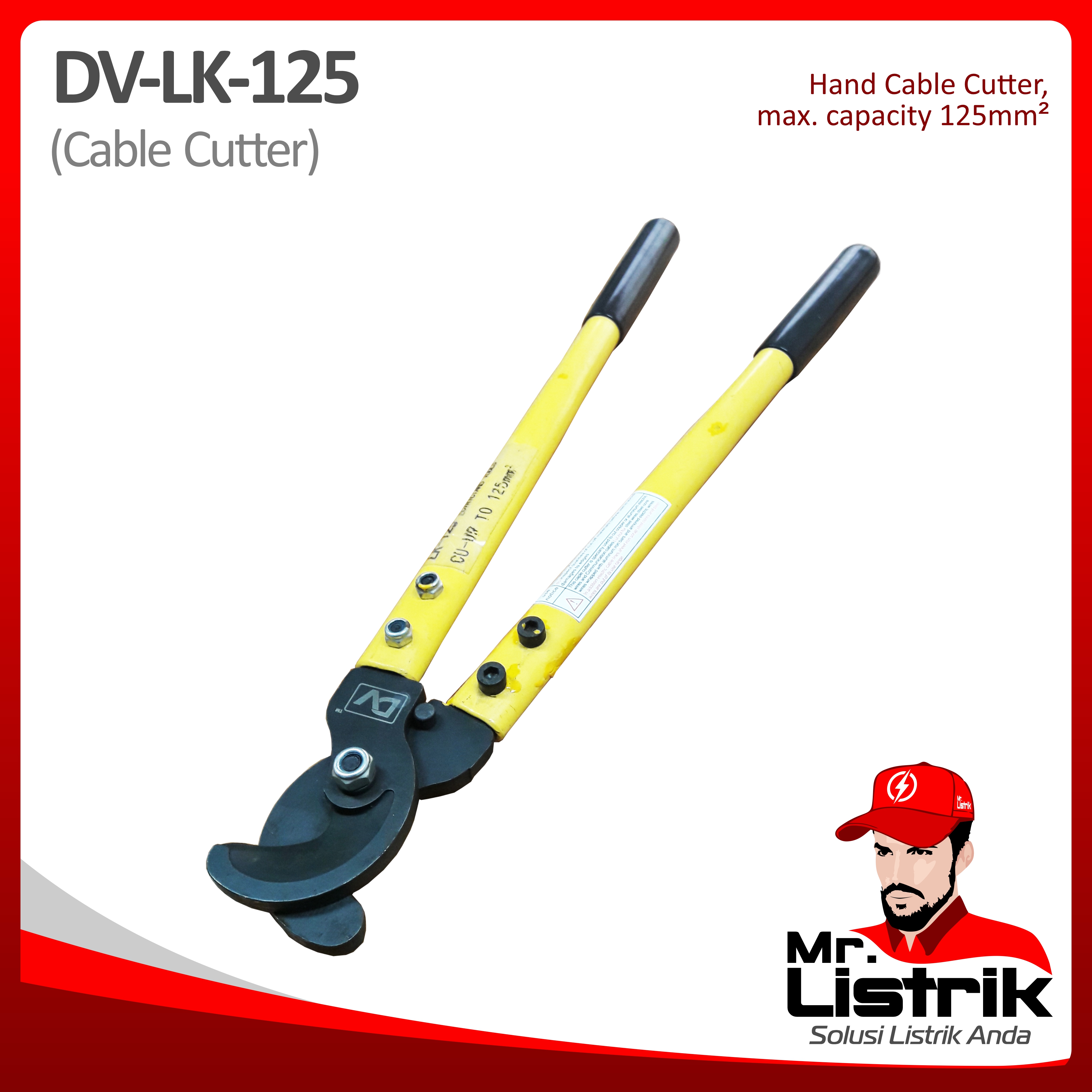 Cable Cutter Max 125mm DV LK-125