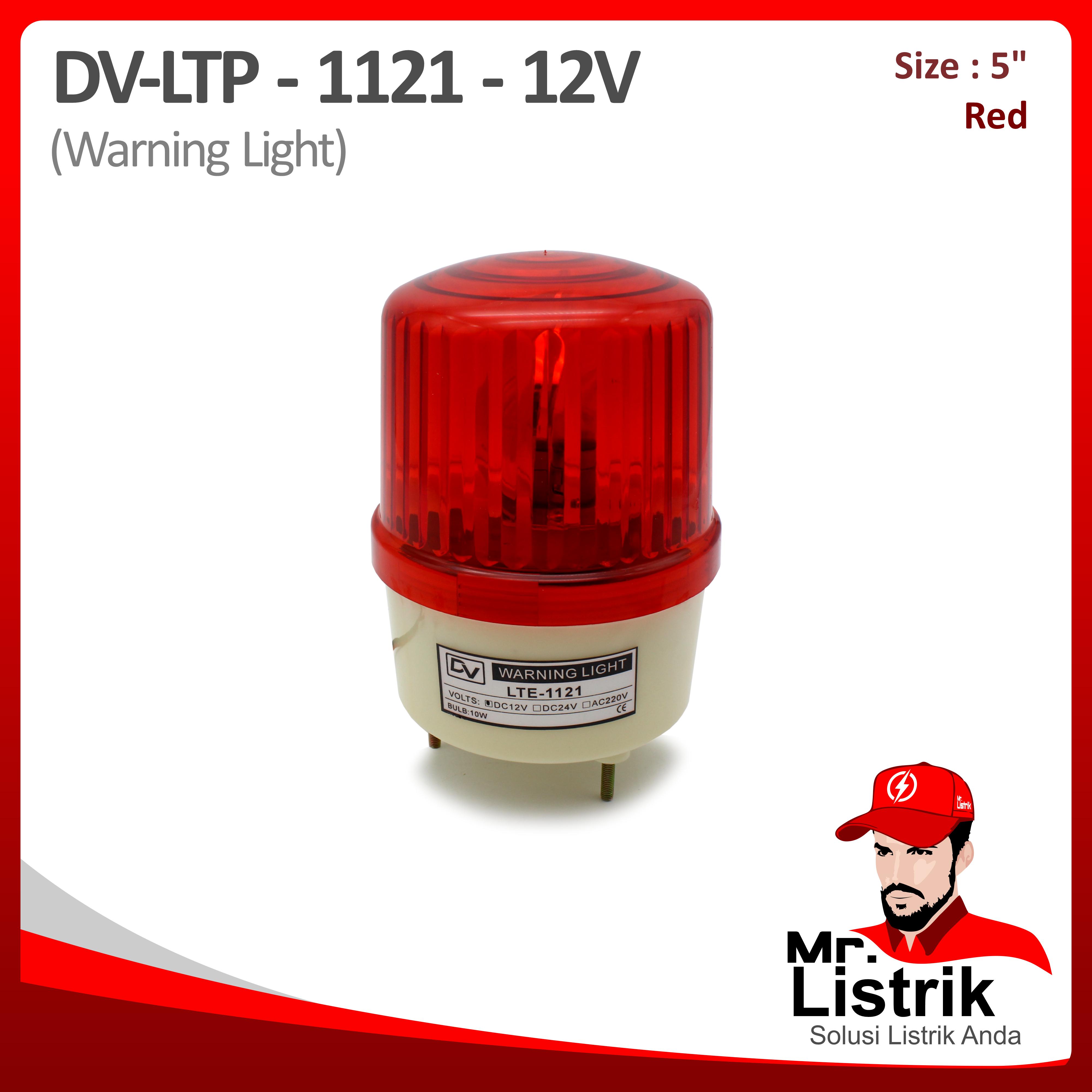 Warning Light PCB Rotary 5 Inch 12VDC DV LTP-1121