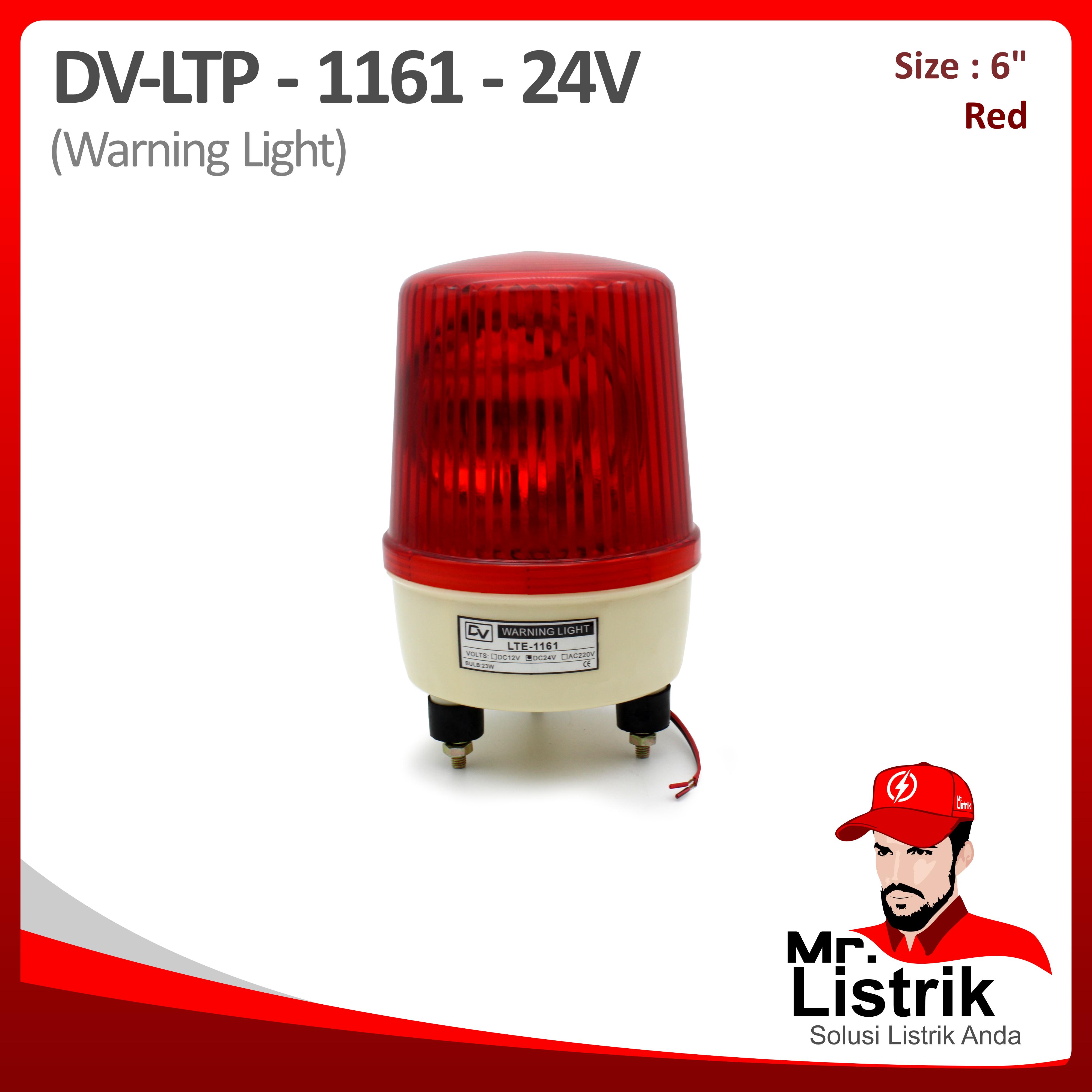 Warning Light PCB Rotary 6 Inch 24VDC DV LTP-1161