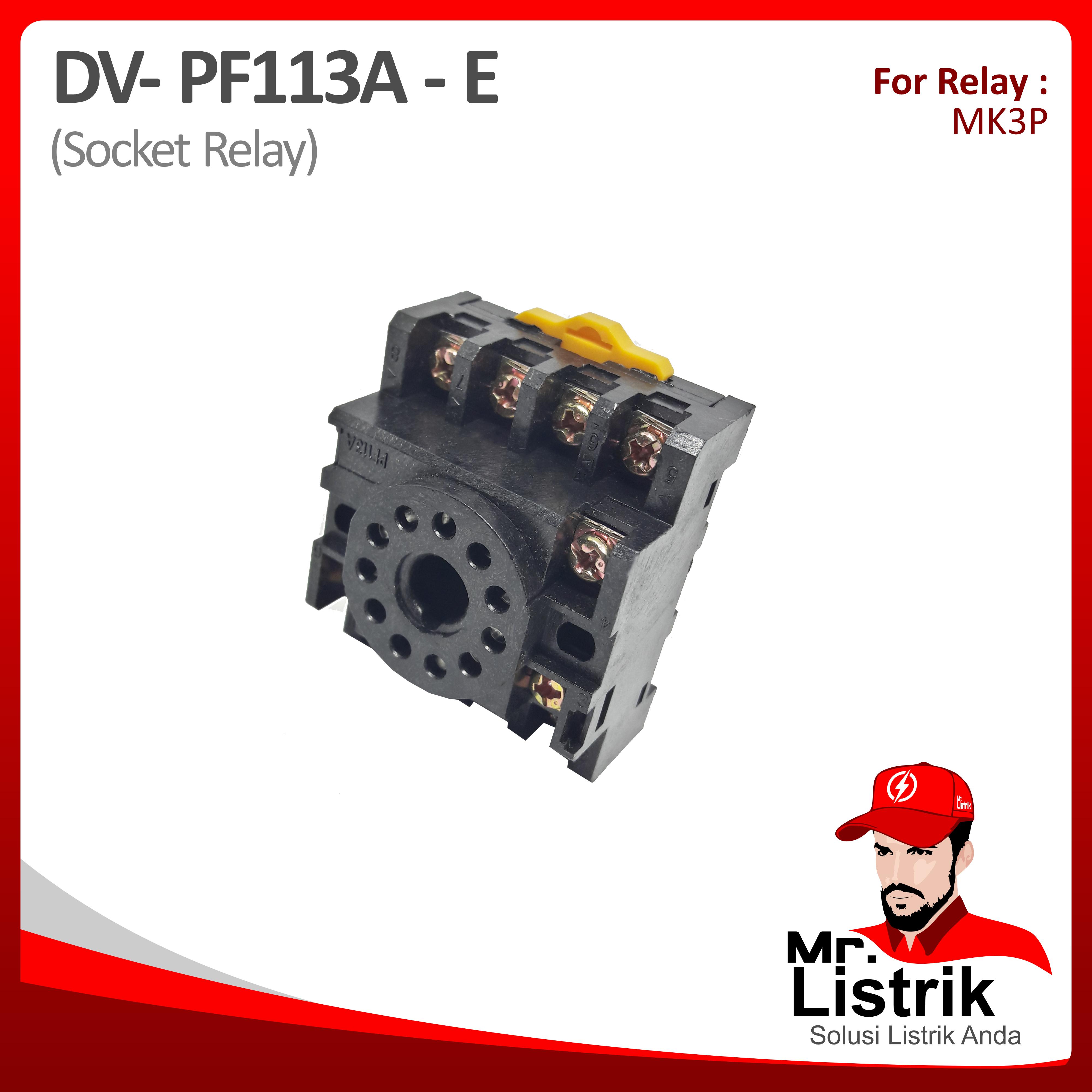 Socket Relay 11 Pin MK3P DV PF113A-E