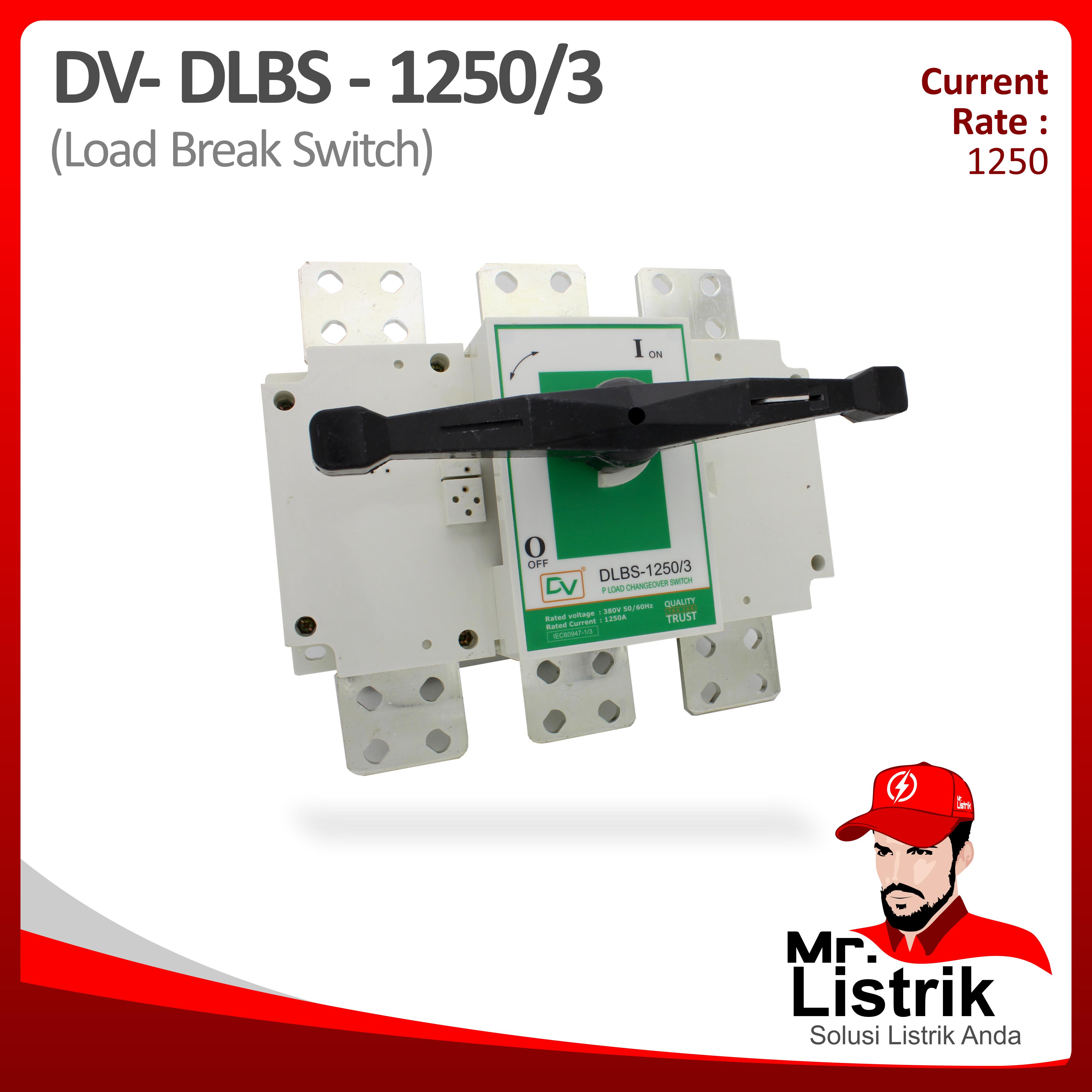 Load Break Switch 3P 1250A DV DLBS-1250/3