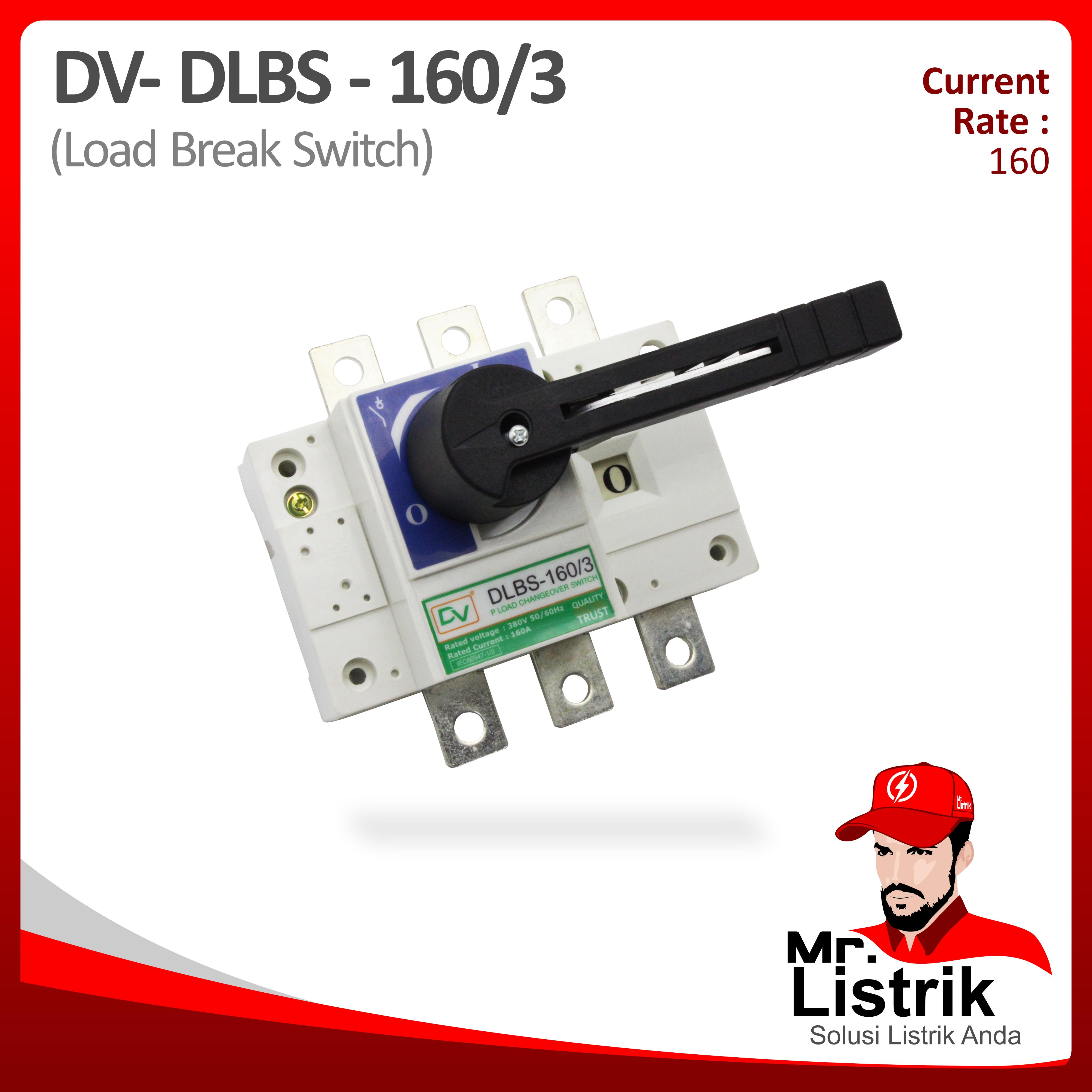 Load Break Switch 3P 160A DV DLBS-160/3