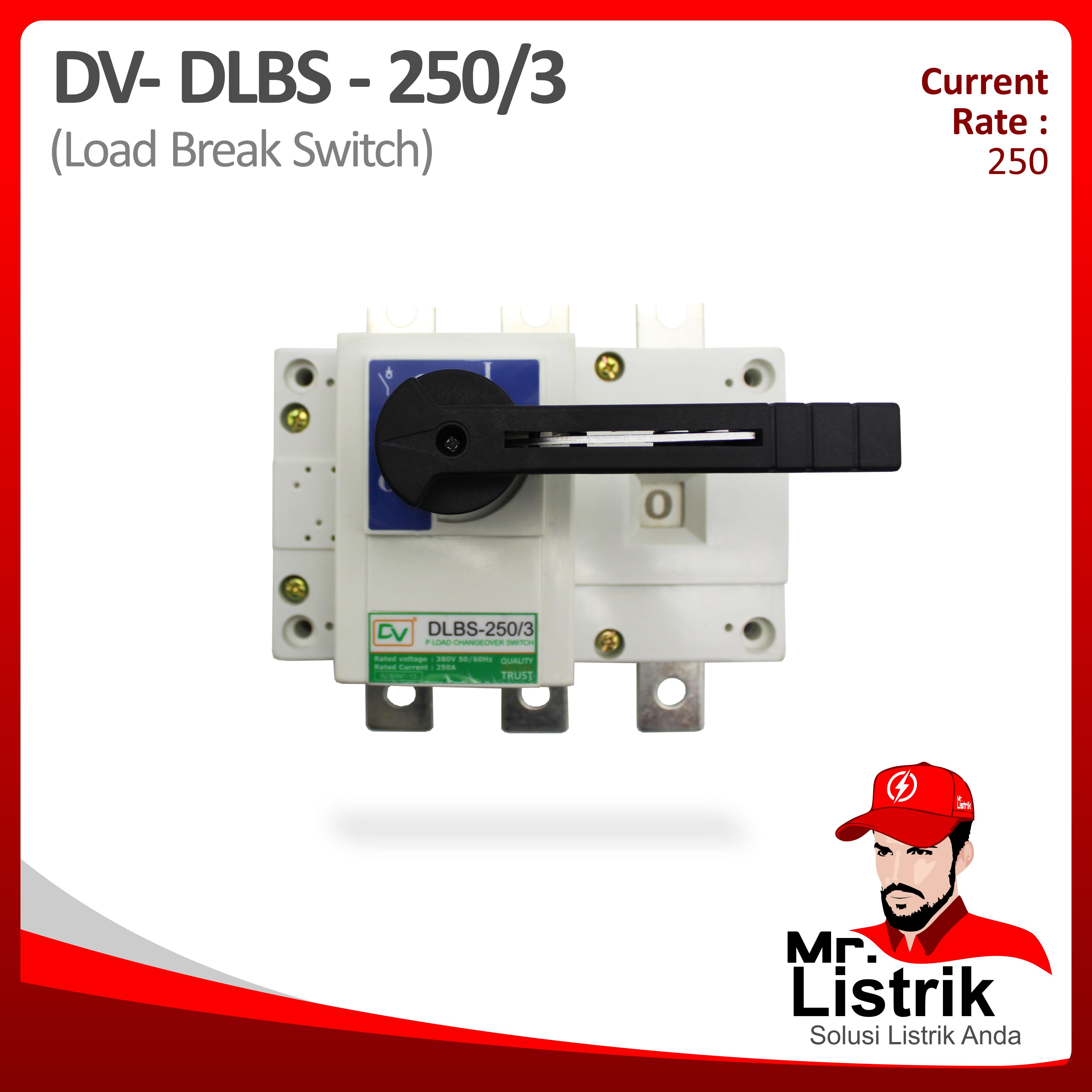 Load Break Switch 3P 250A DV DLBS-250/3