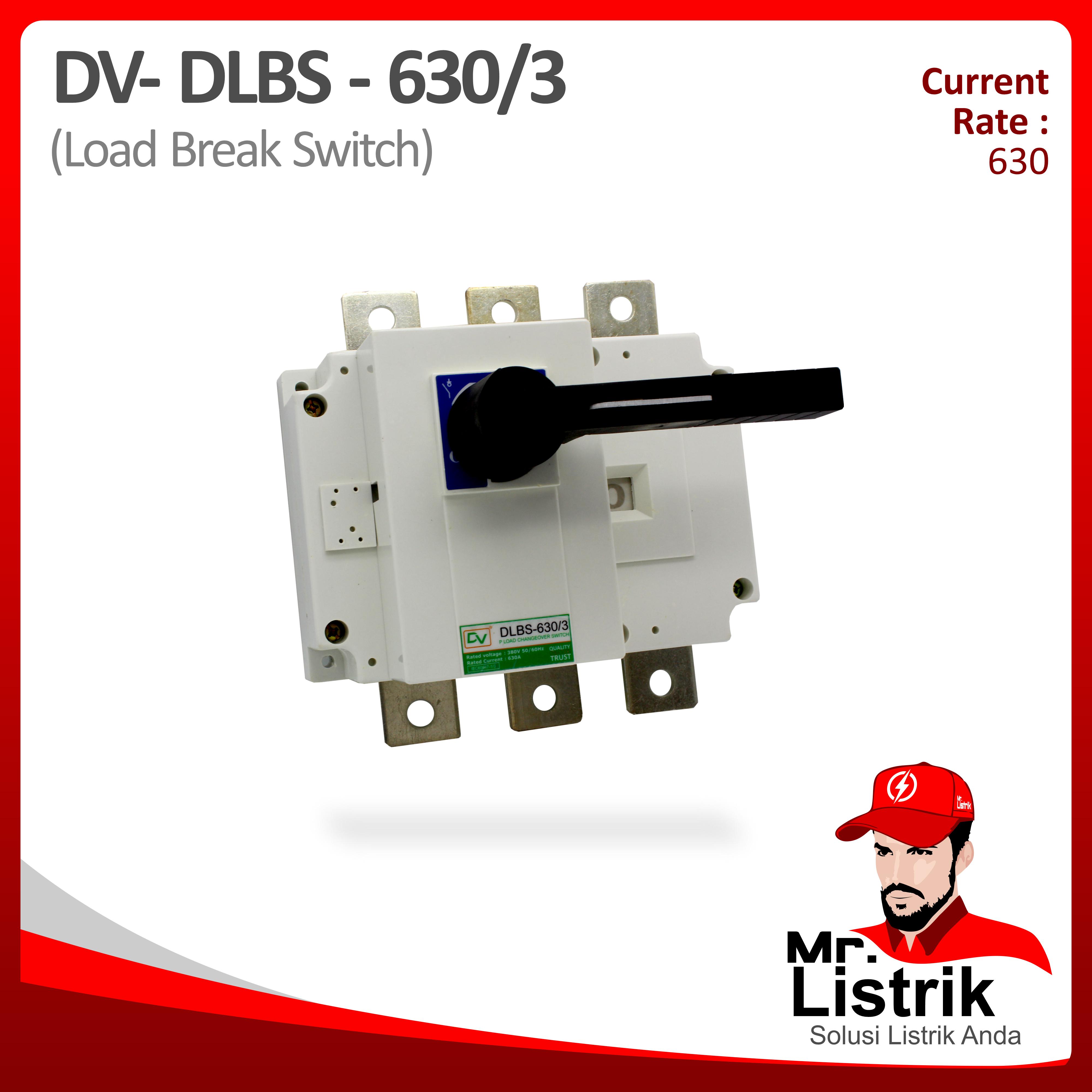 Load Break Switch 3P 630A DV DLBS-630/3