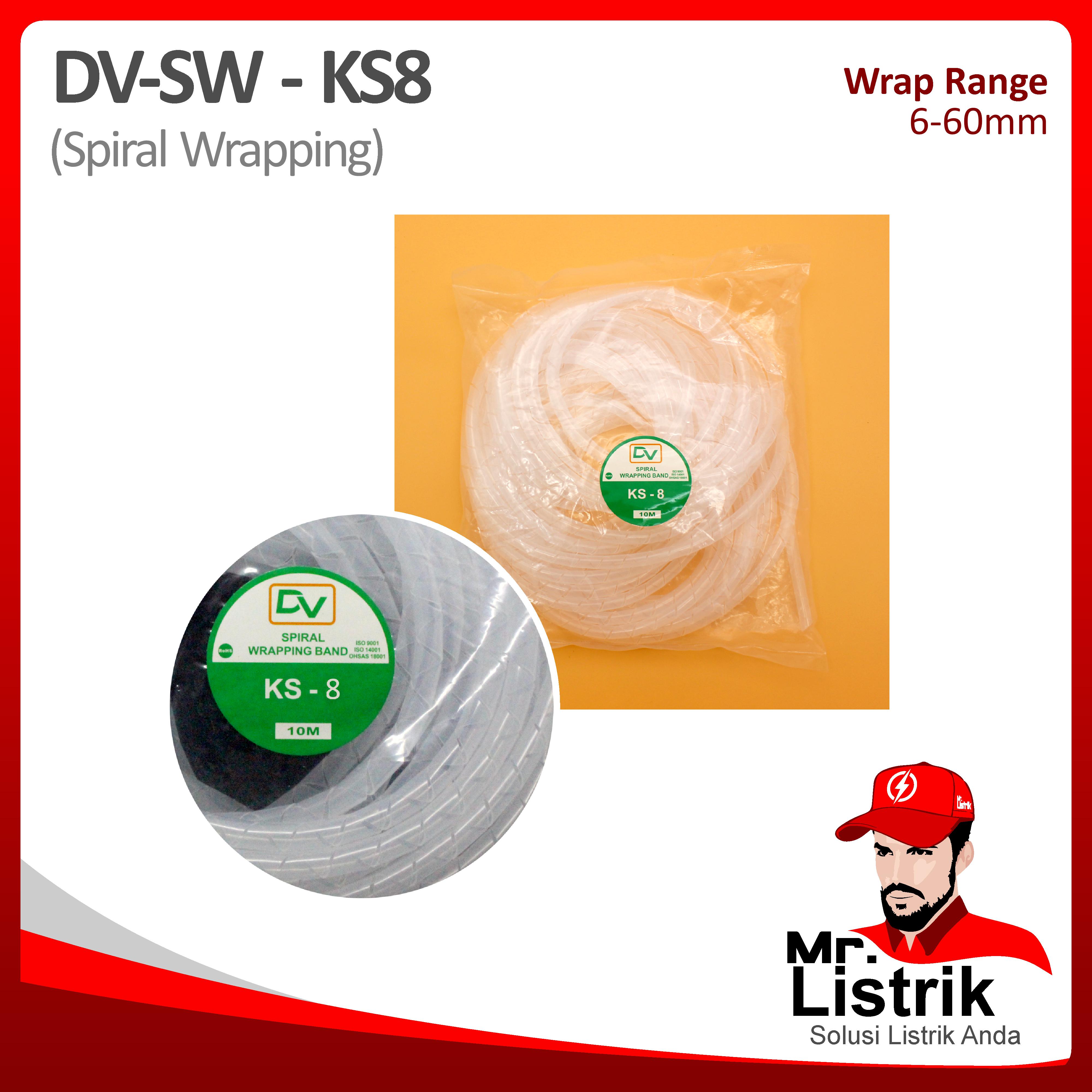 Spiral Wrapping 8mm DV SW KS8