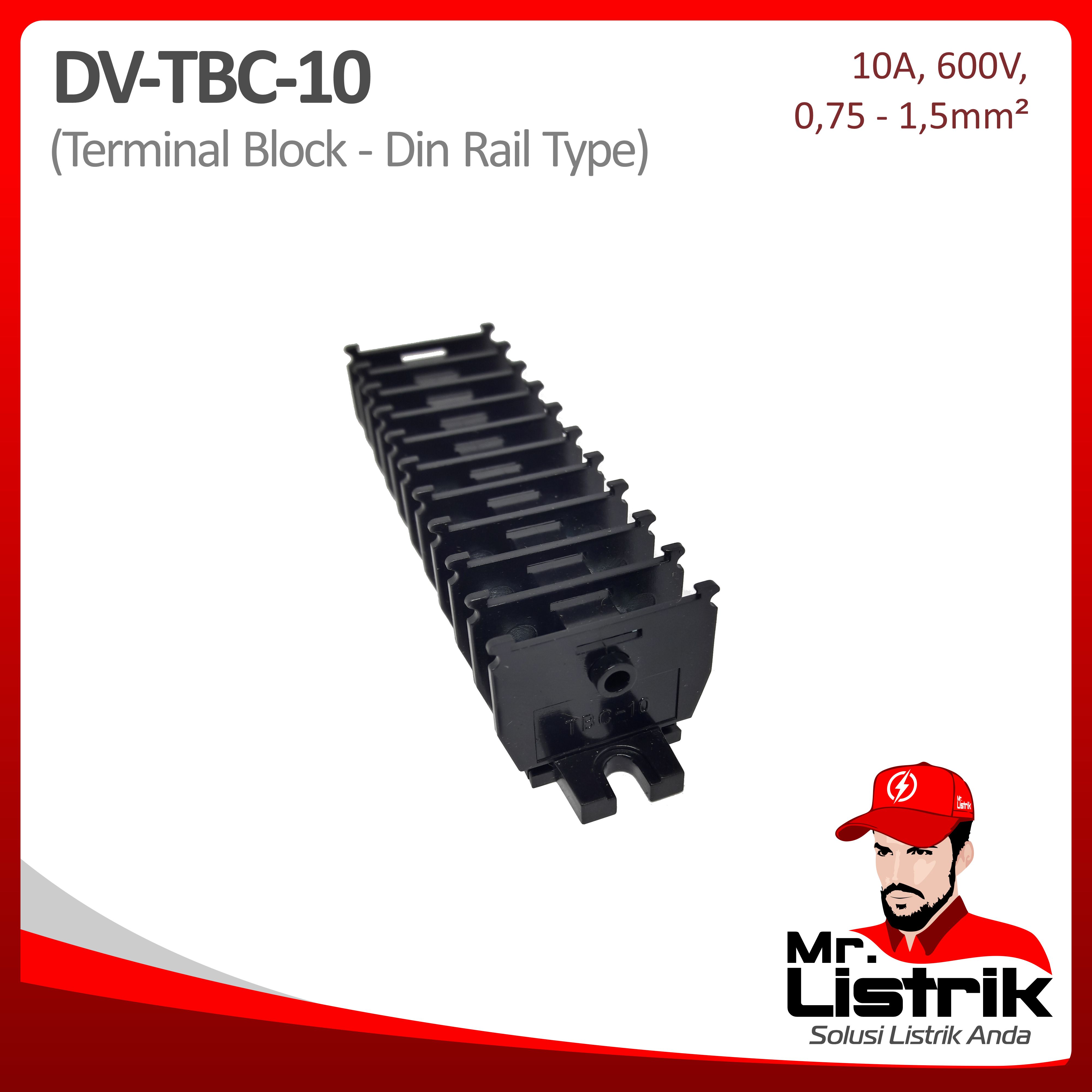 Terminal Block TBC Series 10A DV TBC-10