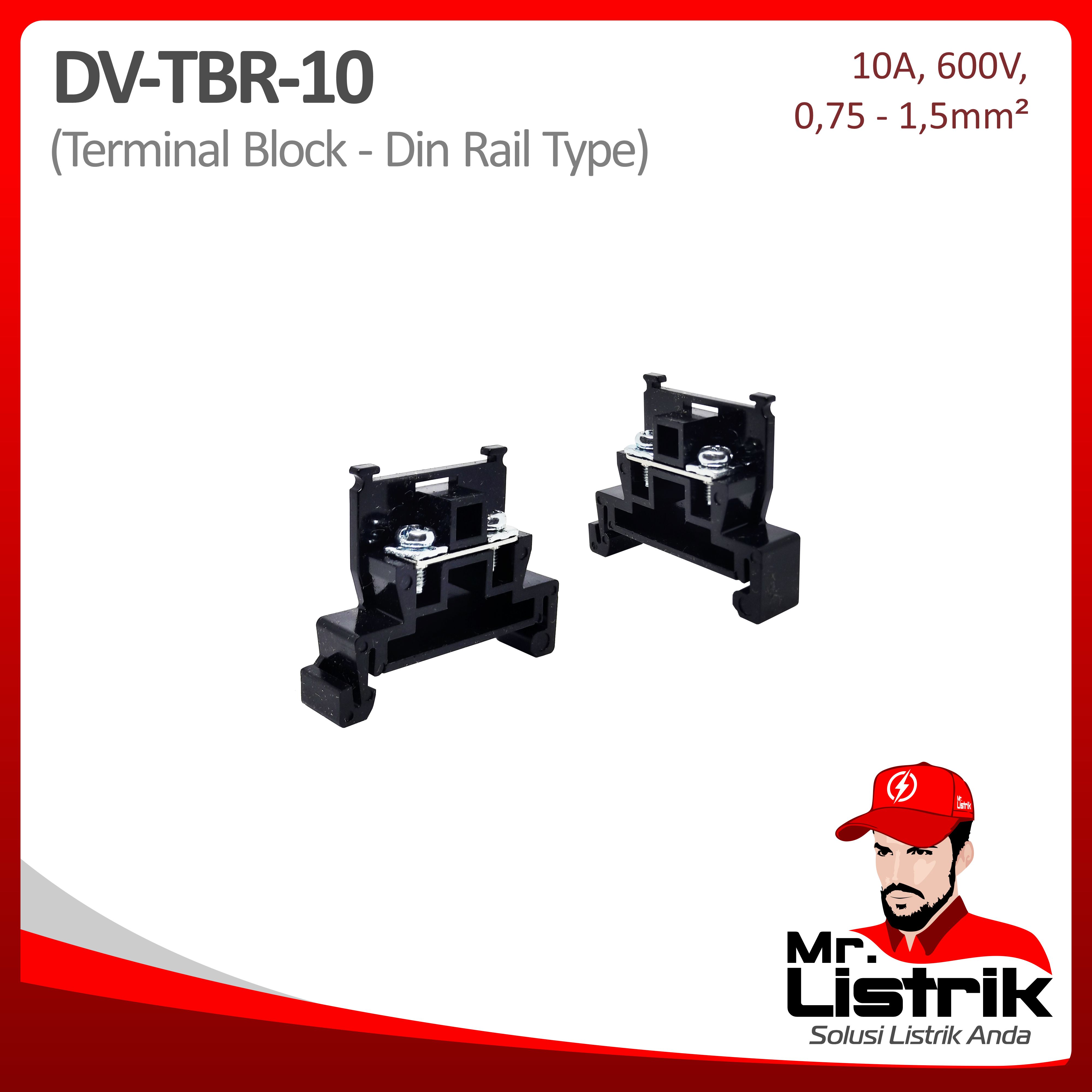 Terminal Block TBR Series 10A DV TBR-10