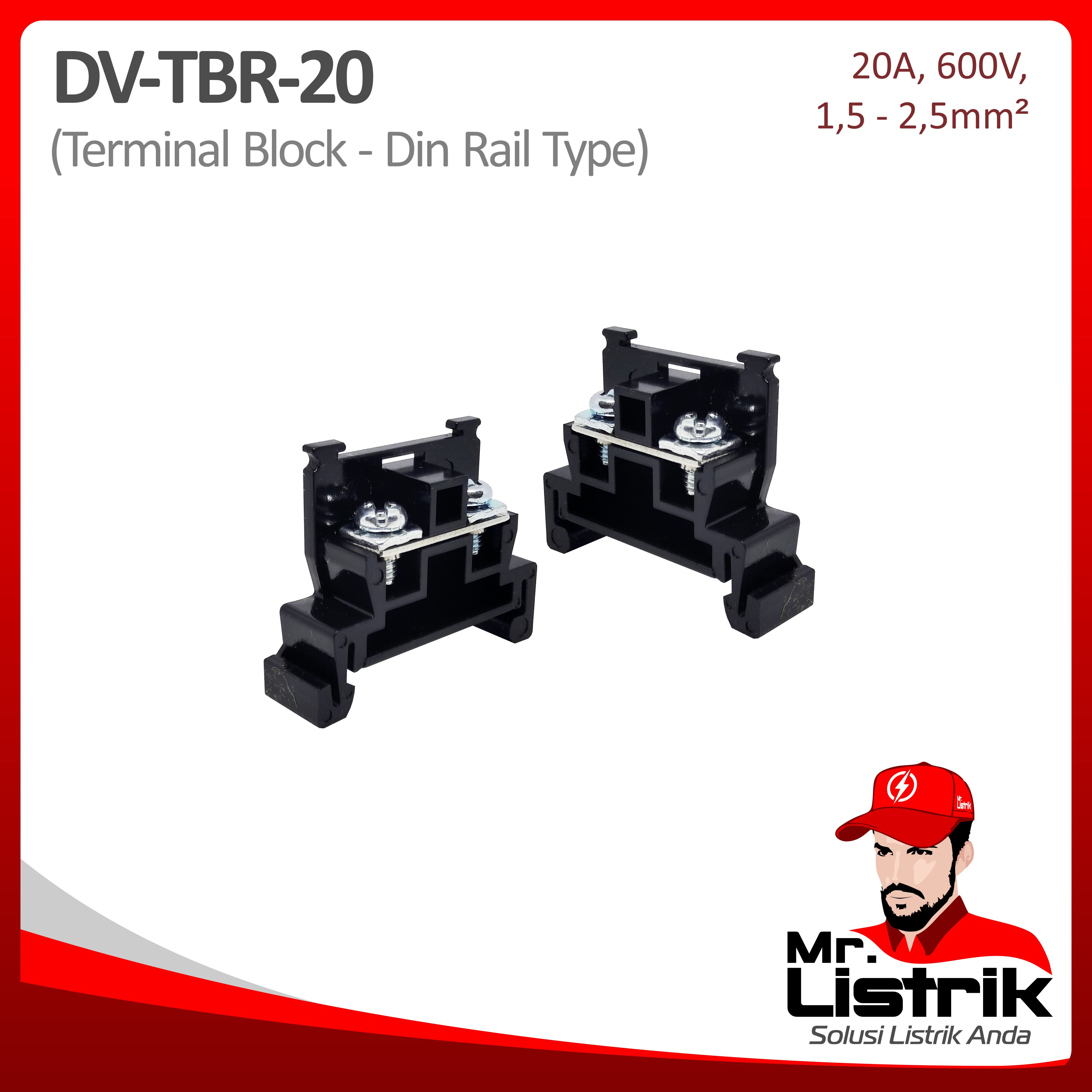 Terminal Block TBR Series 20A DV TBR-20