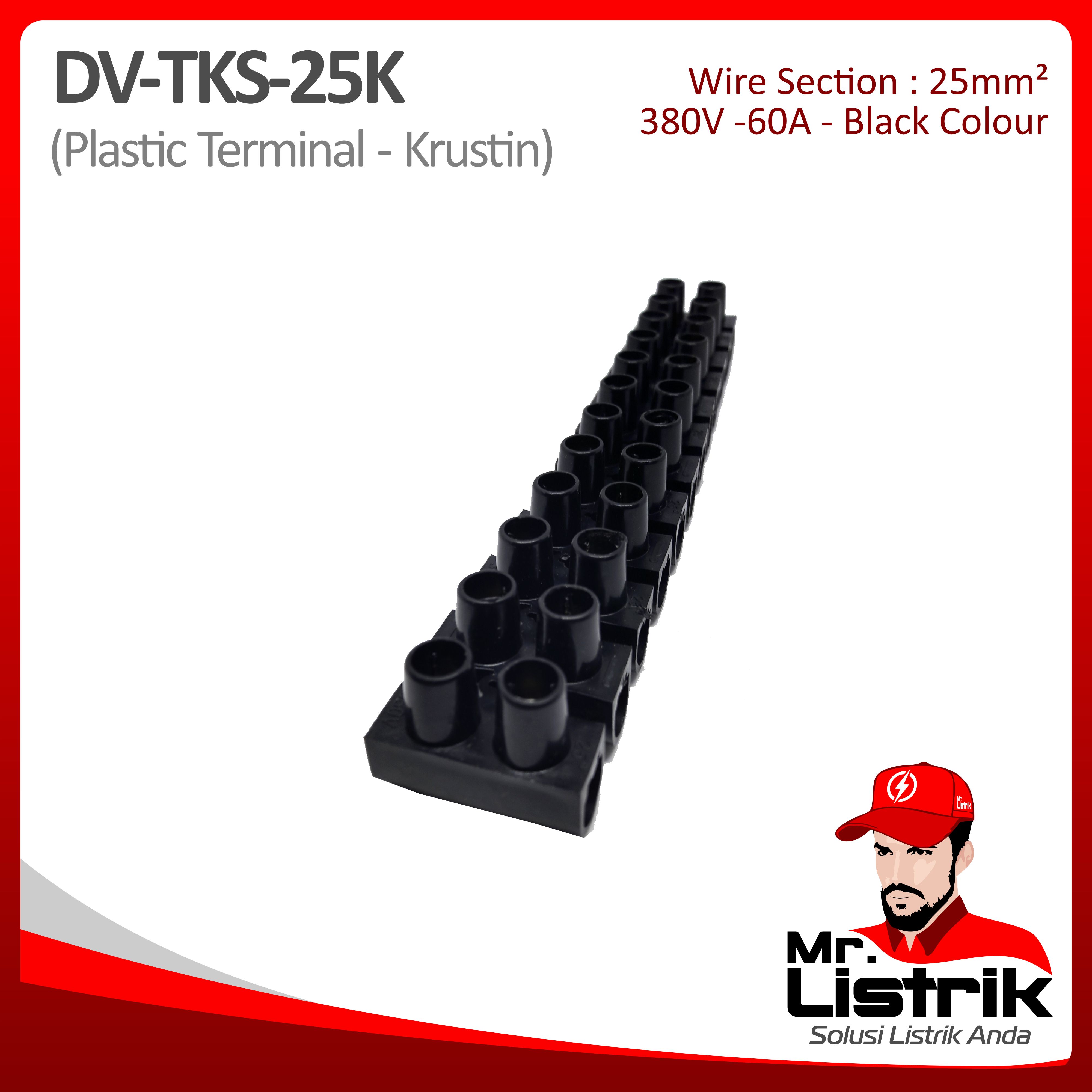 Terminal Block Krustin 25mm DV TKS-25K
