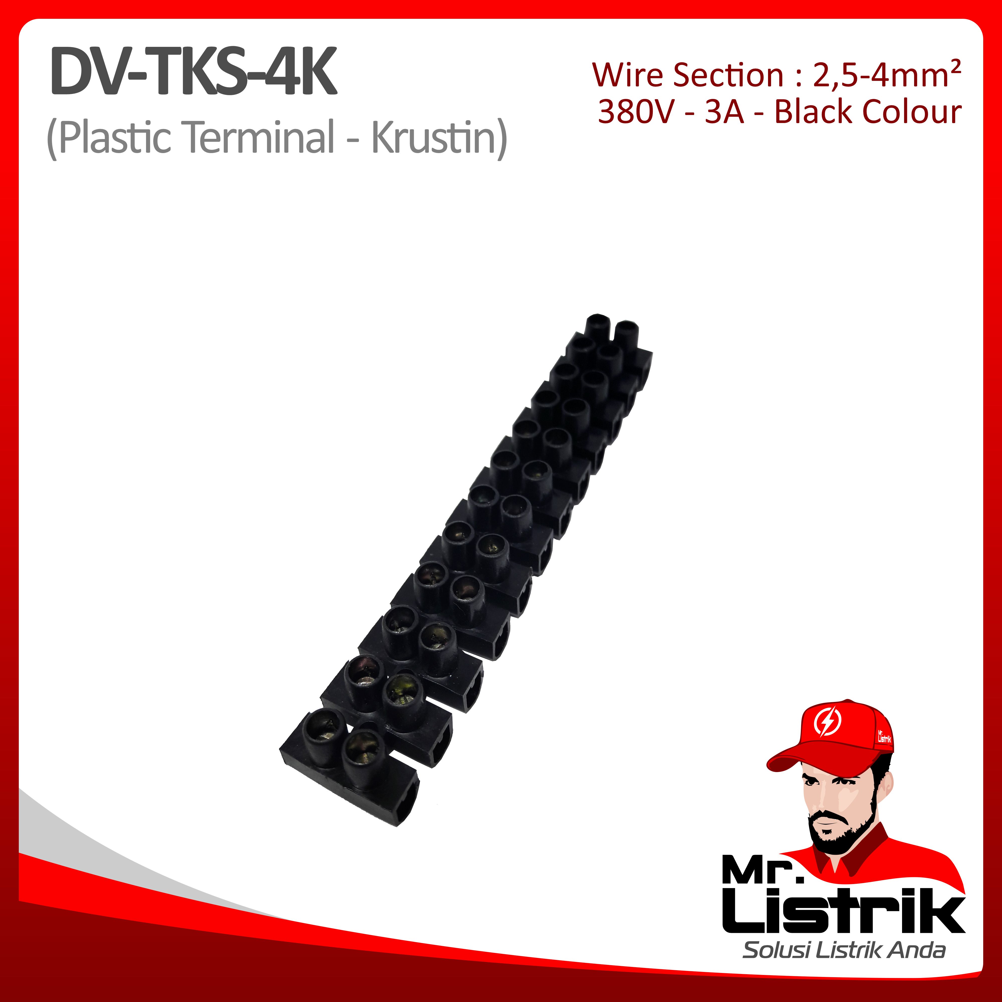 Terminal Block Krustin 2.5-4mm DV TKS-4K
