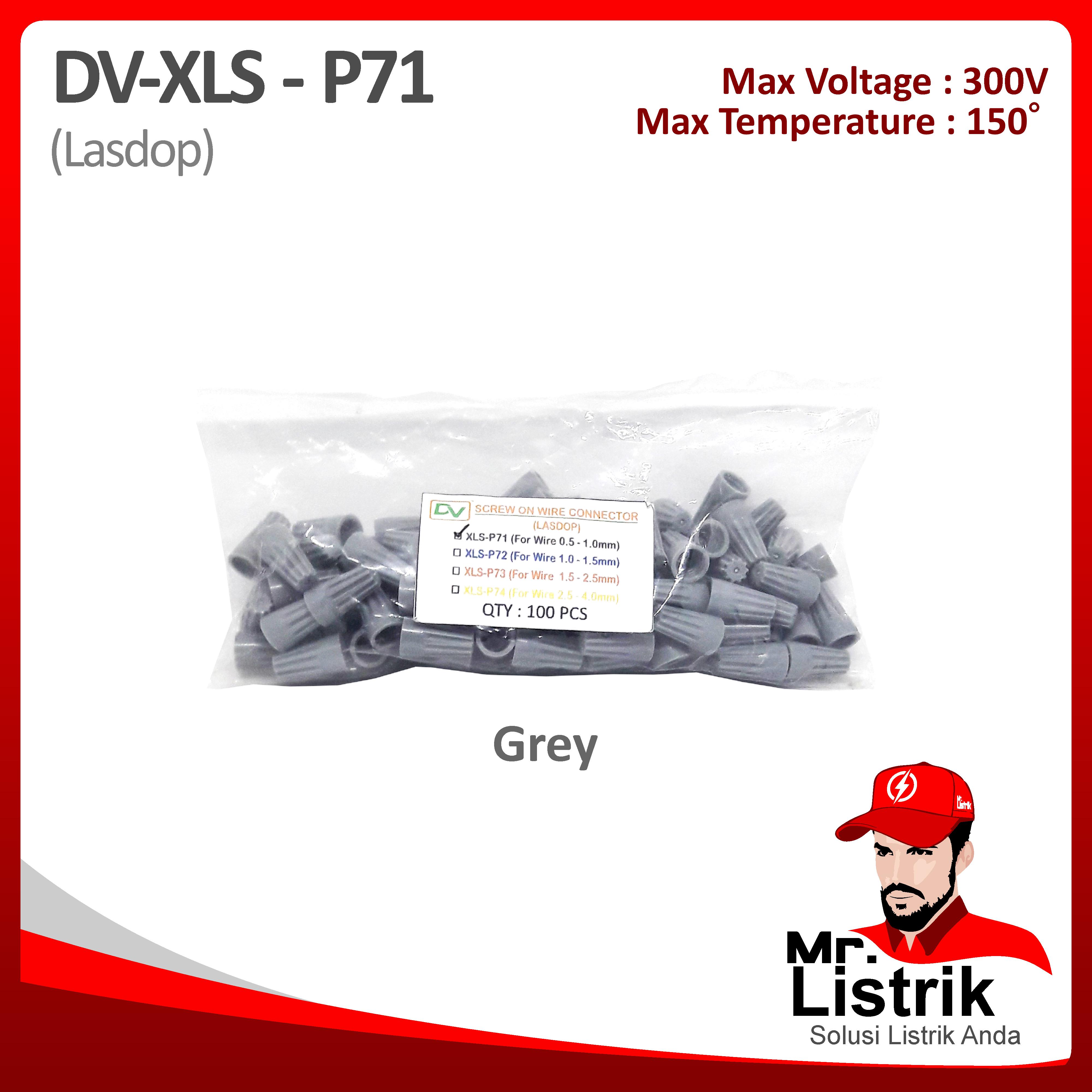 Lasdop 0.5-1mm Grey DV XLS-P71