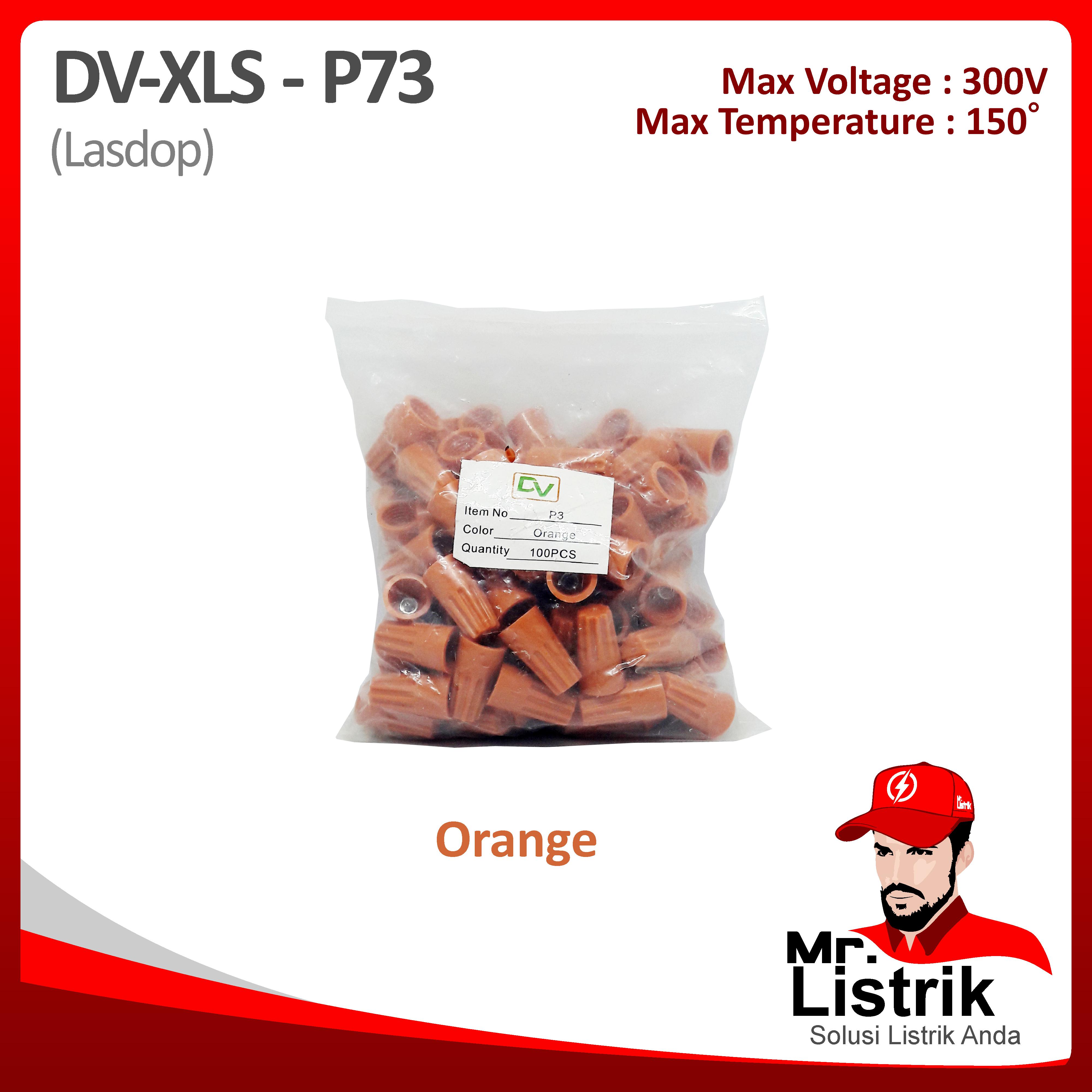 Lasdop 1.5-2.5mm Orange DV XLS-P73