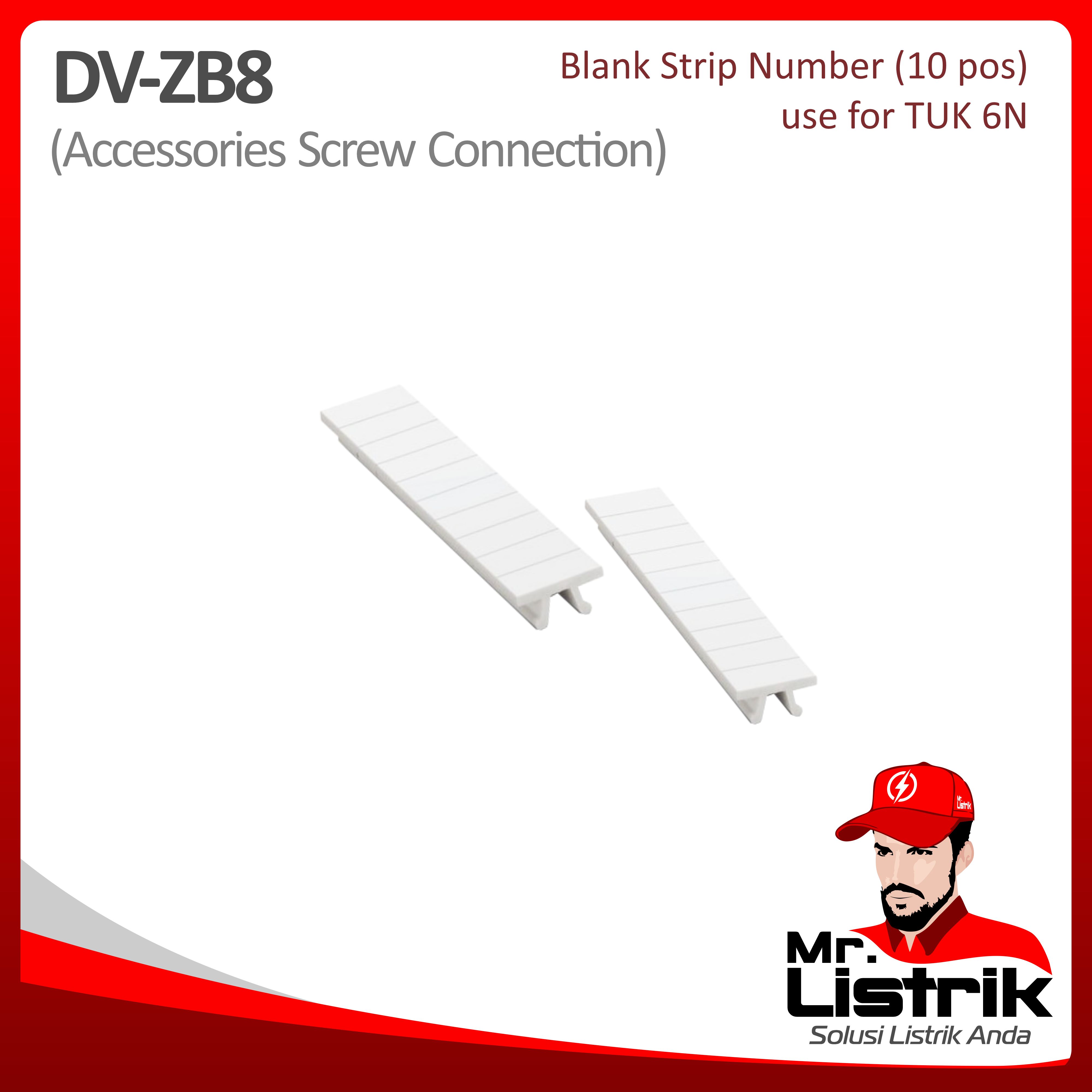 Blank Strip Teminal Block TUK6 DV ZB8