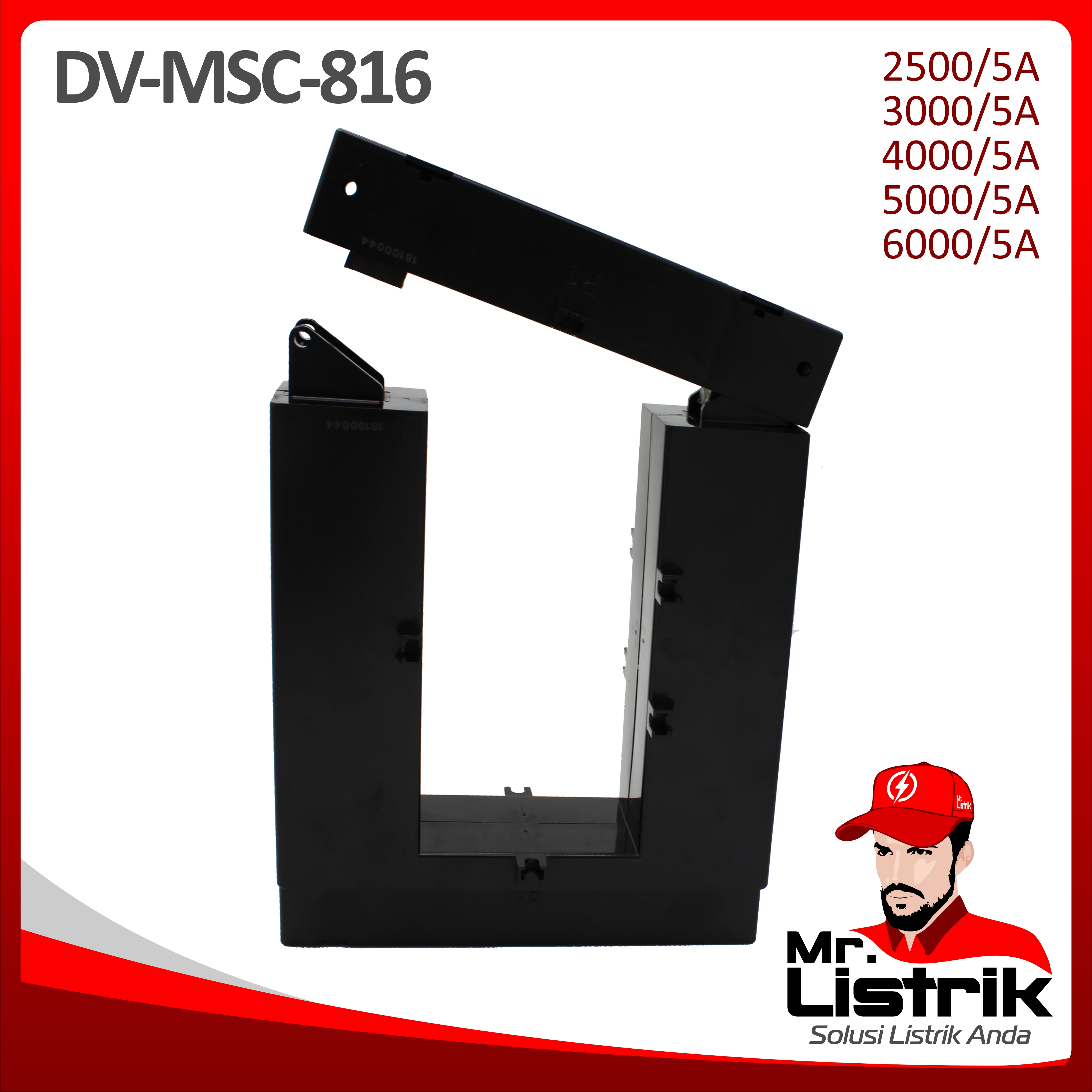 Current Transformer DV Split Core MSC-816 2500/5A