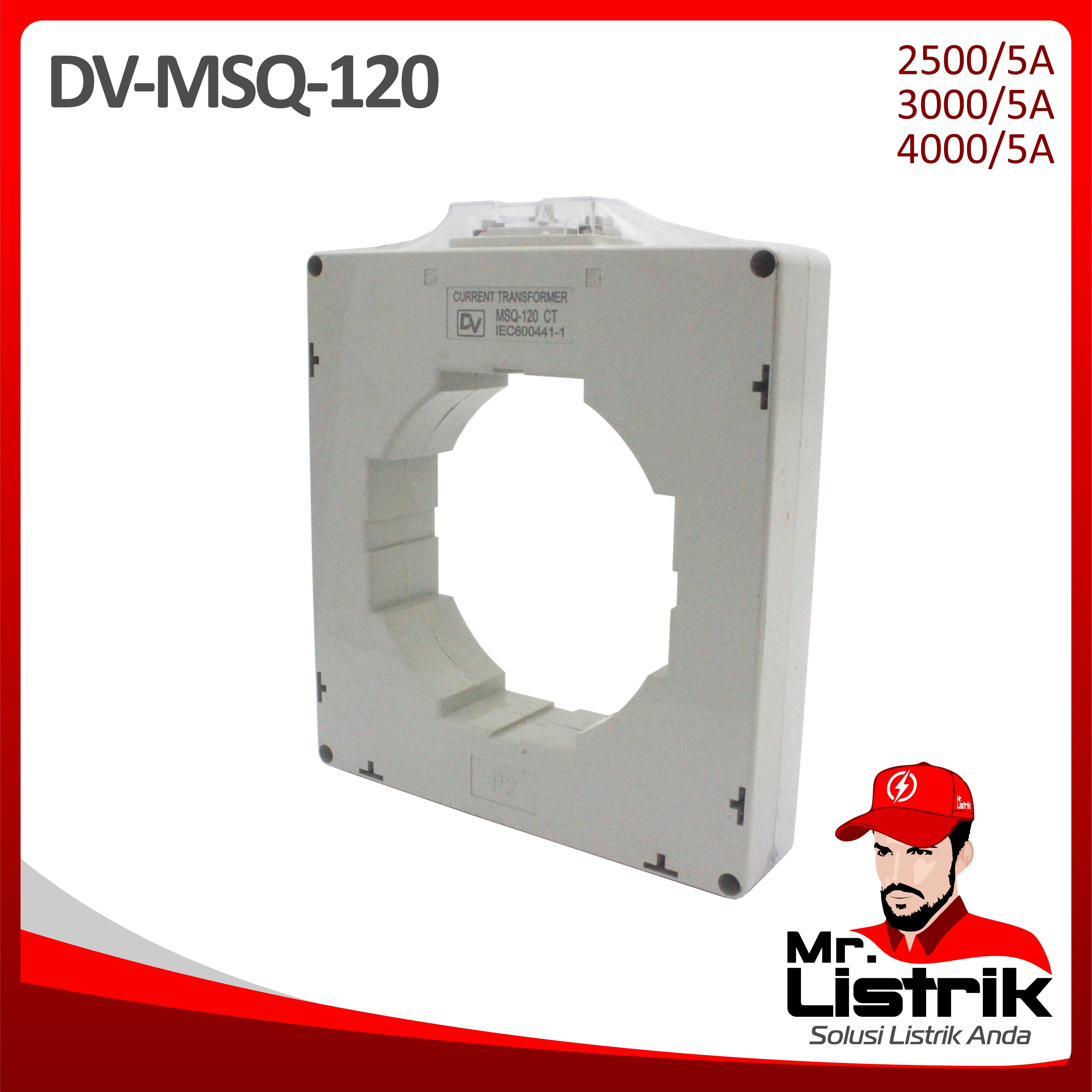 Current Transformer DV Fixed Type MSQ-120 2500/5A