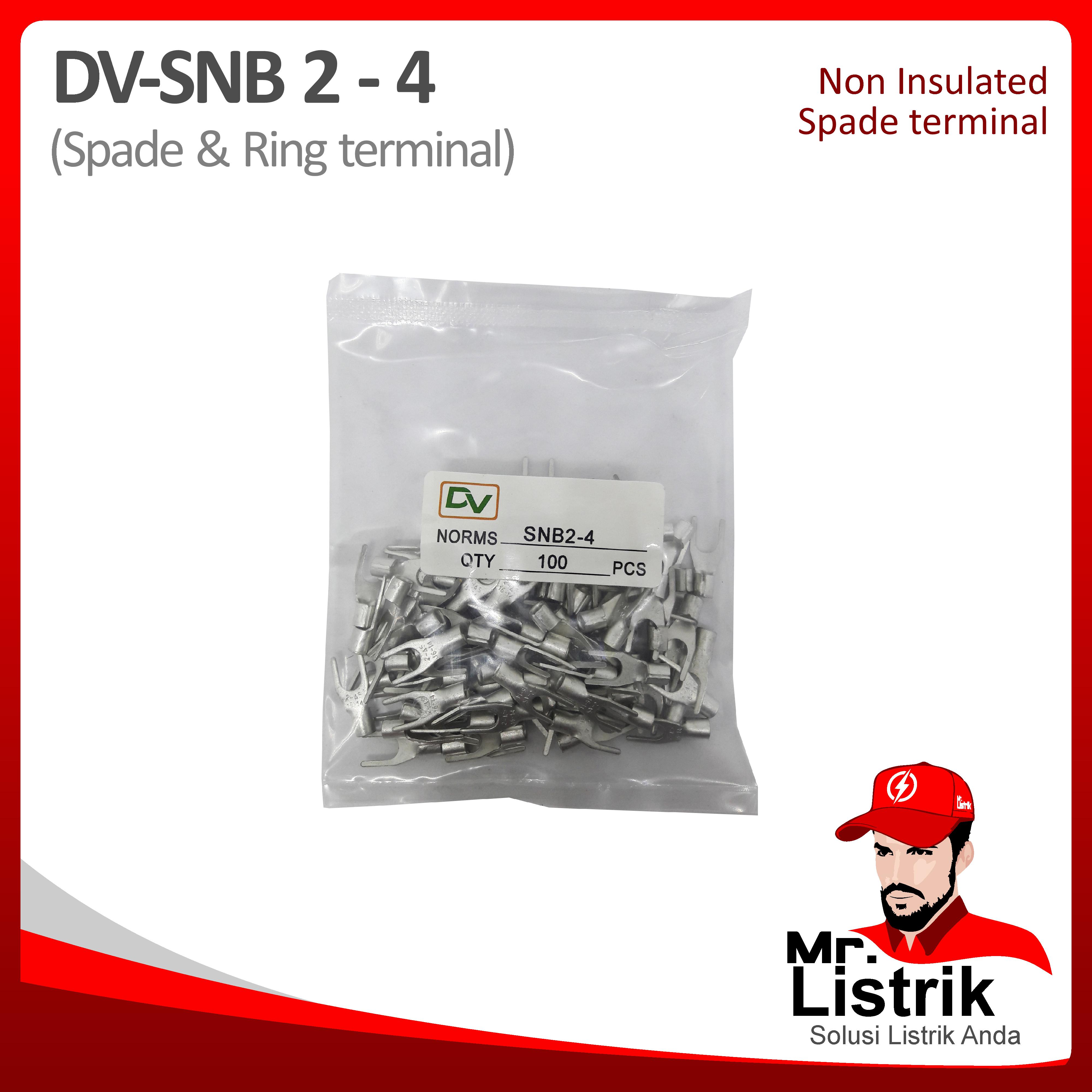 Non Insulated Skun Garpu 1.5-2.5mm DV SNB2-4