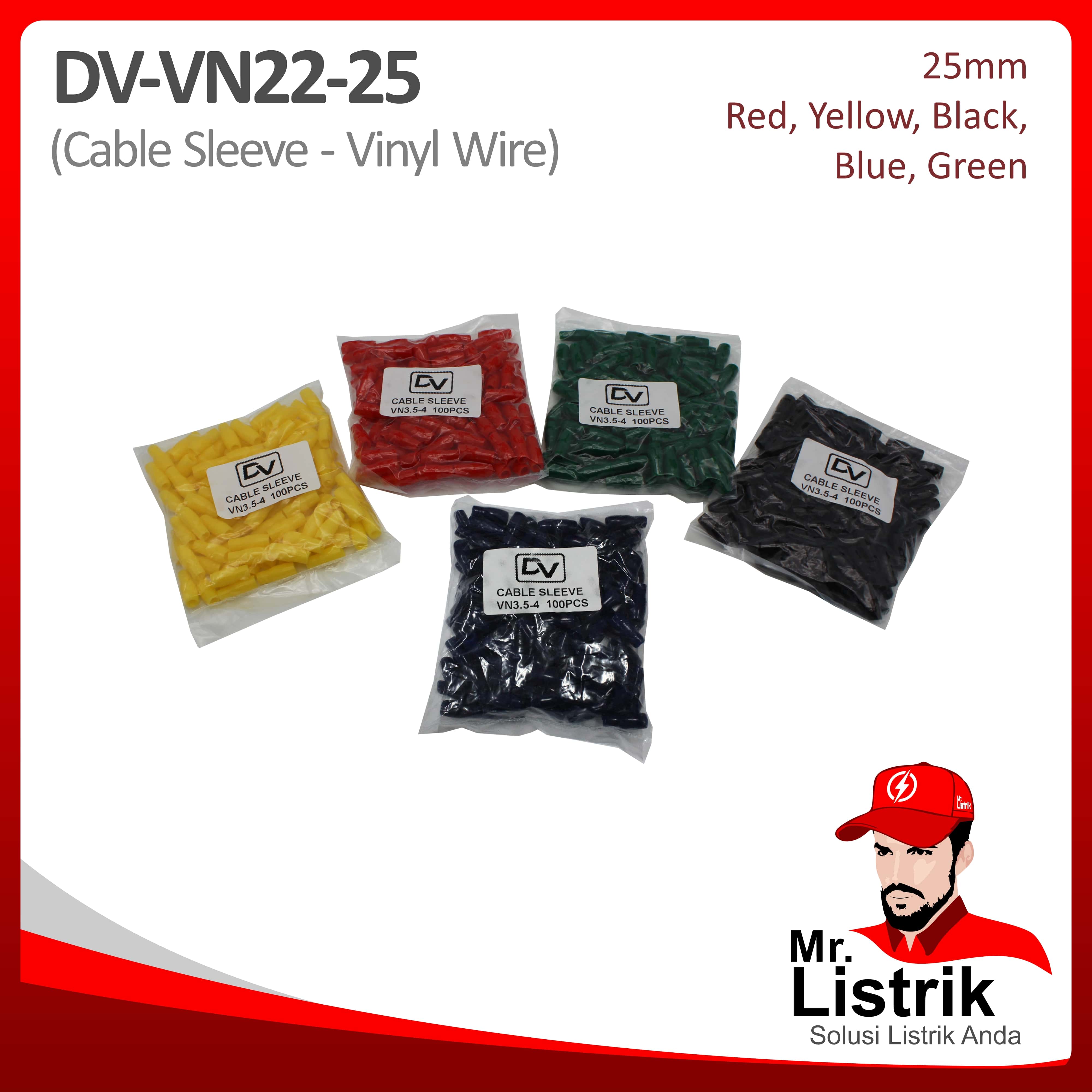 Cable Sleeve Vinyl 25mm DV VN22-25